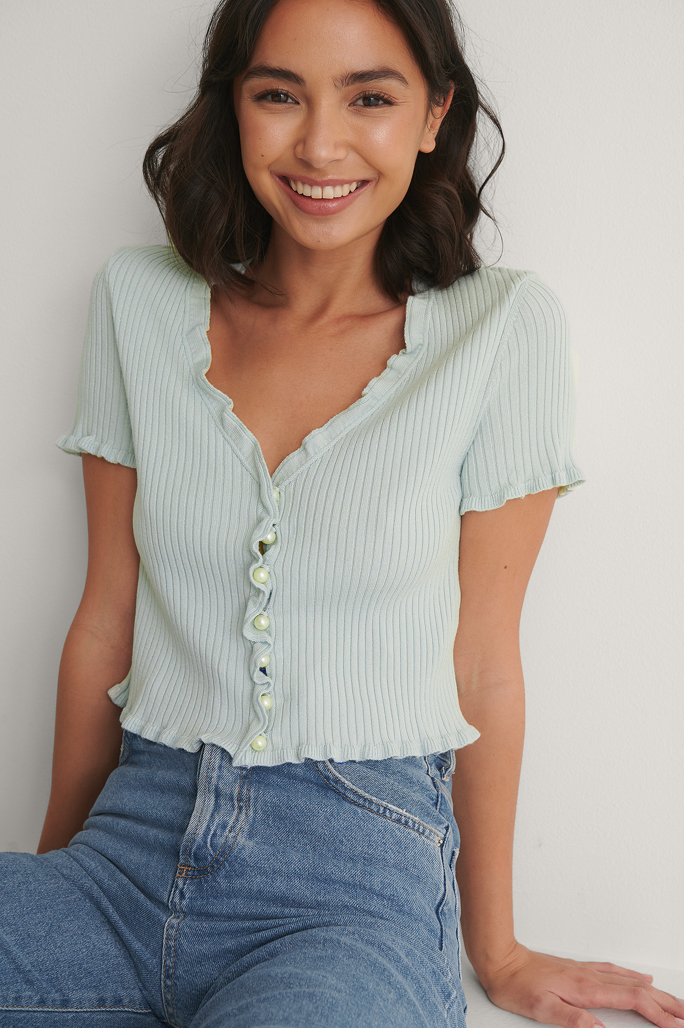 Pearl Detail Cardigan