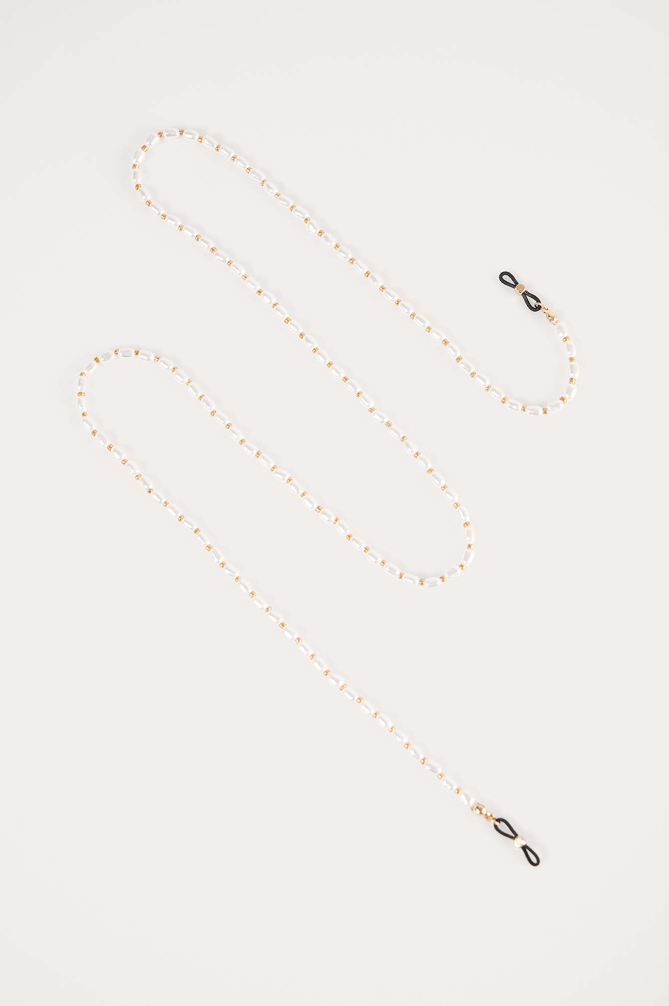 White Pearl Sunglass Chain