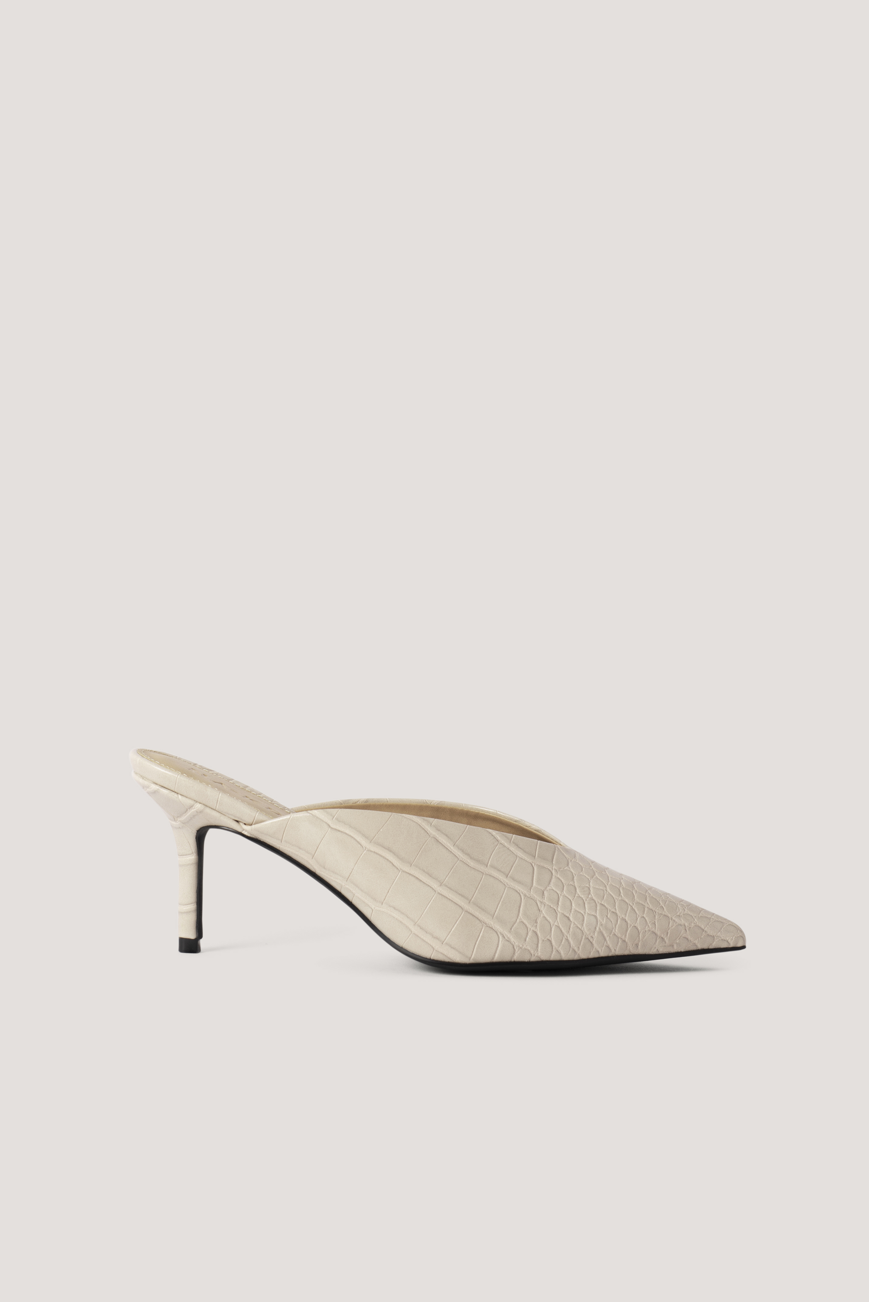 Pantolette NA-KD Shoes, Beige