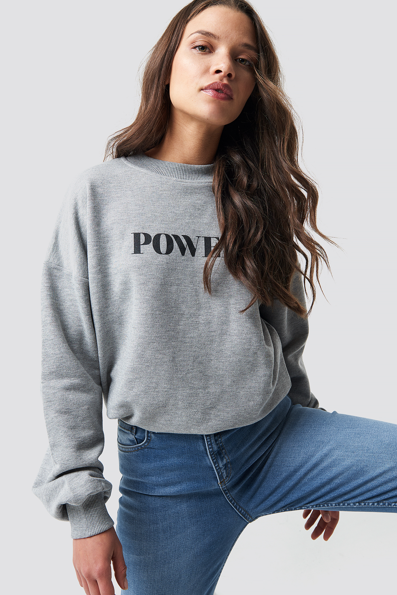 Power Sweatshirt Grey Melange