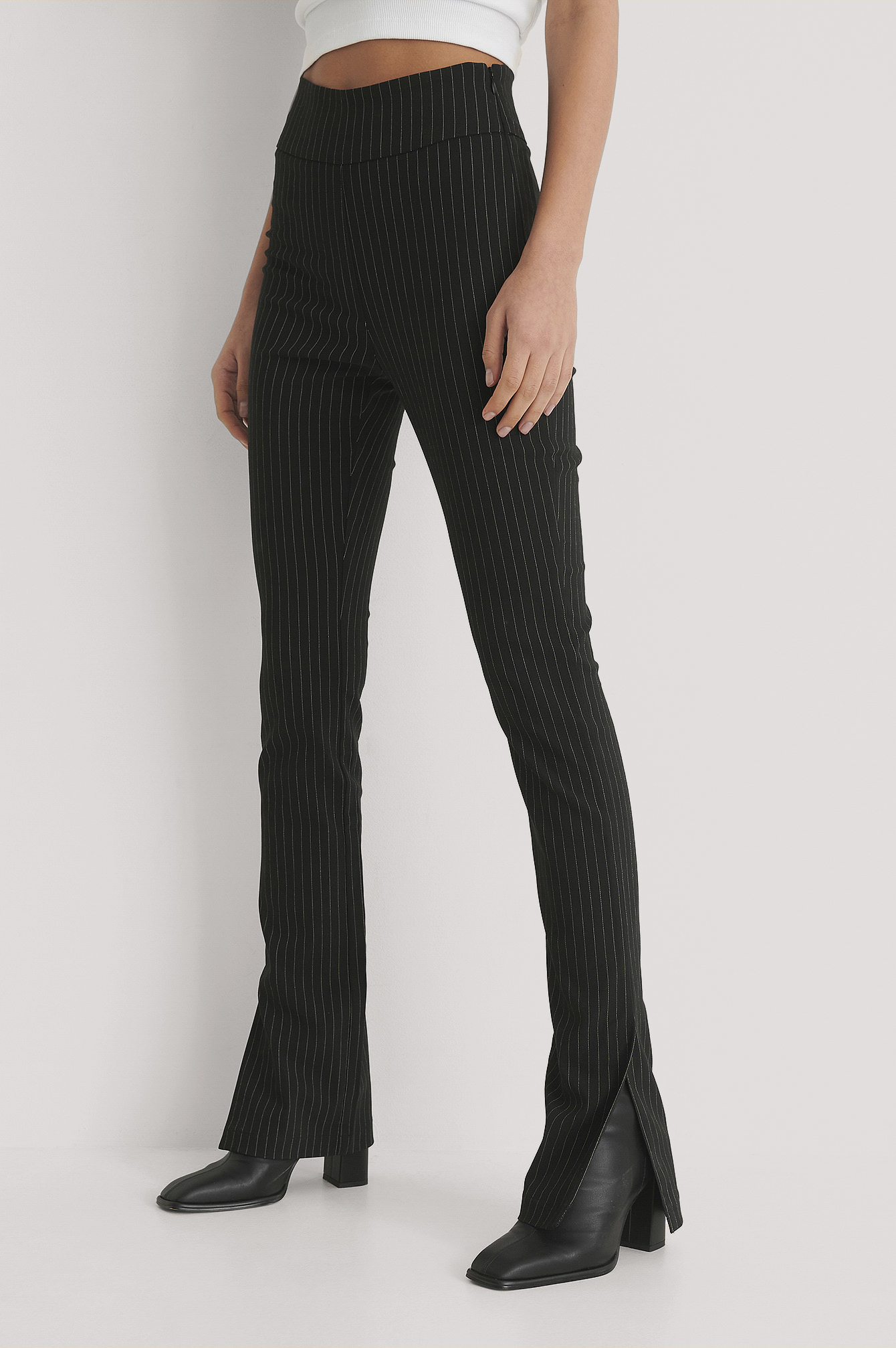 Classic striped trousers