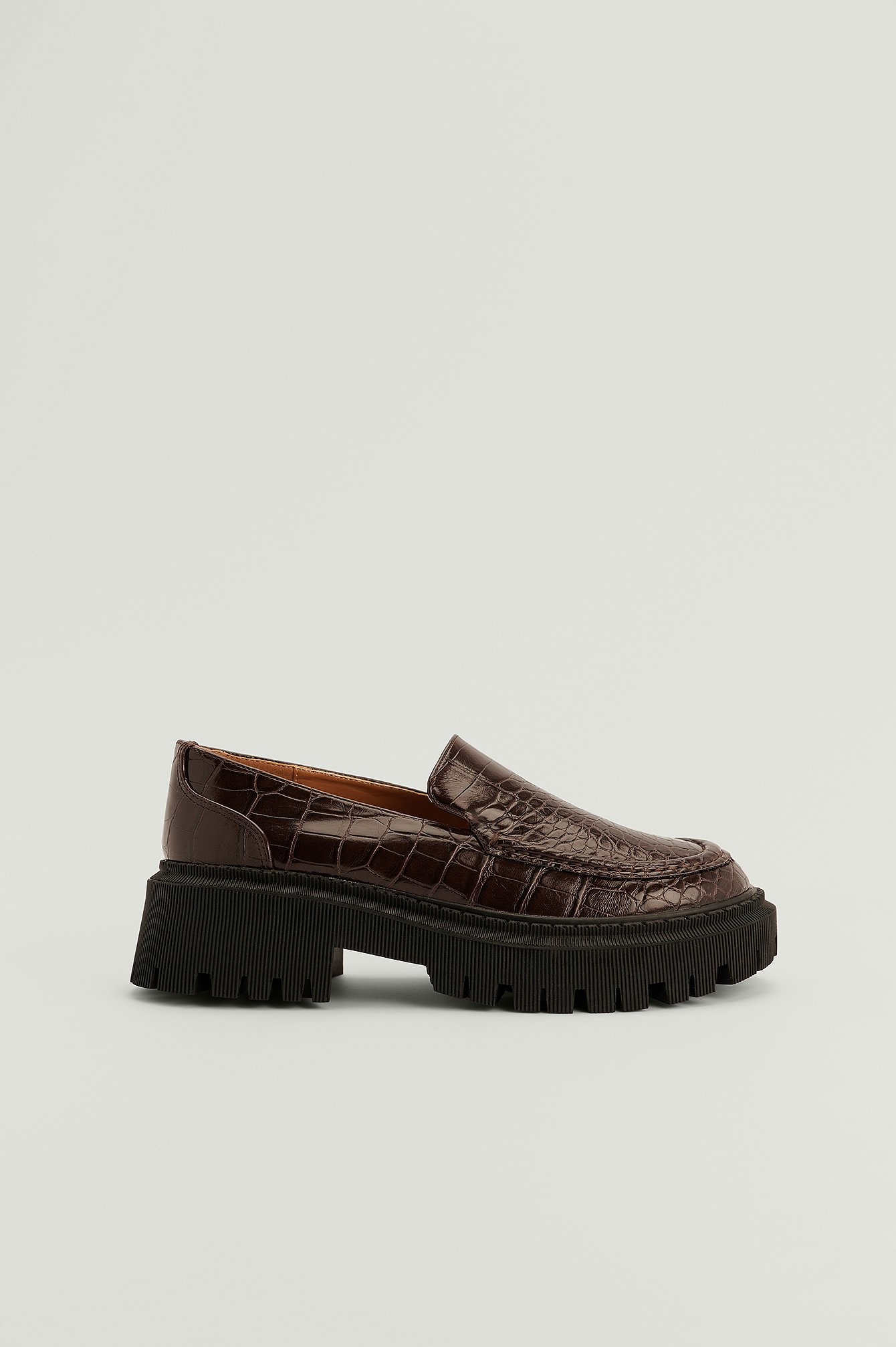 Na-Kd Shoes Loafers Met Profielzool - Brown