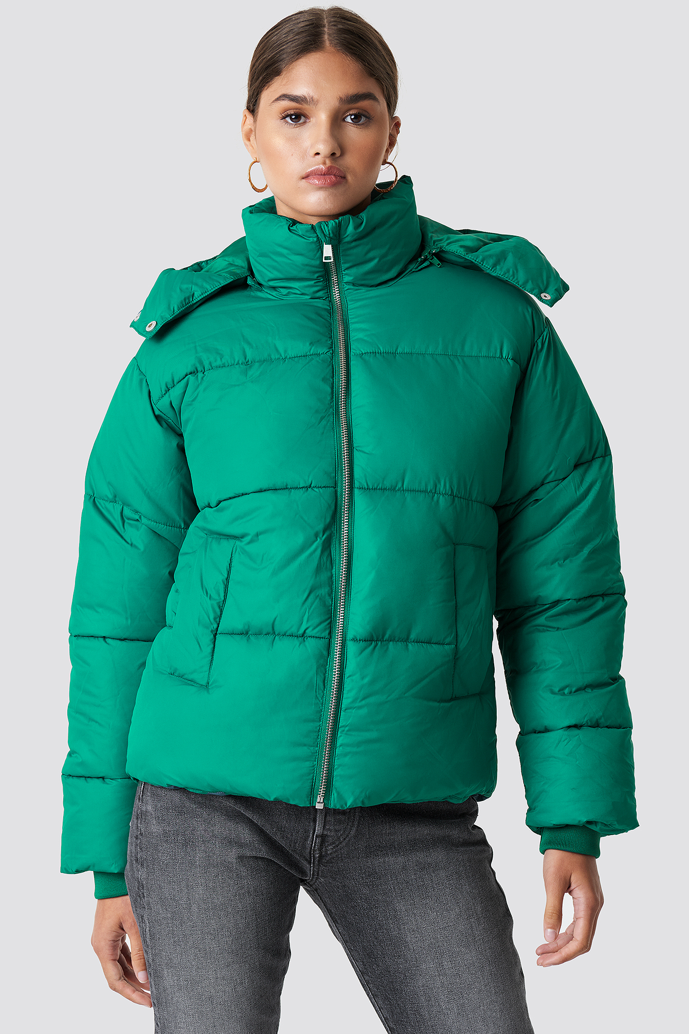 Puffer Jacket Groen
