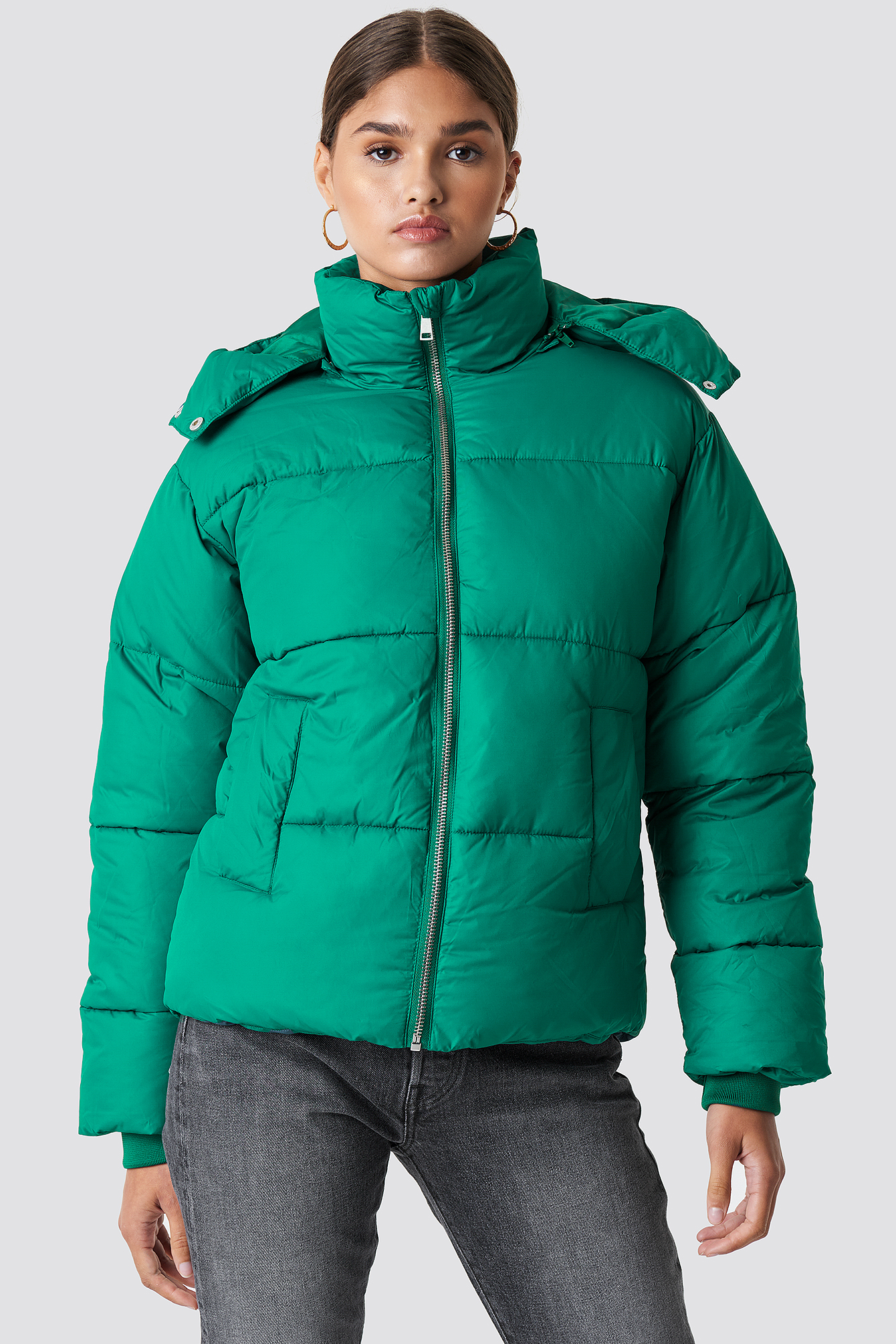 Puffer Jacket Green