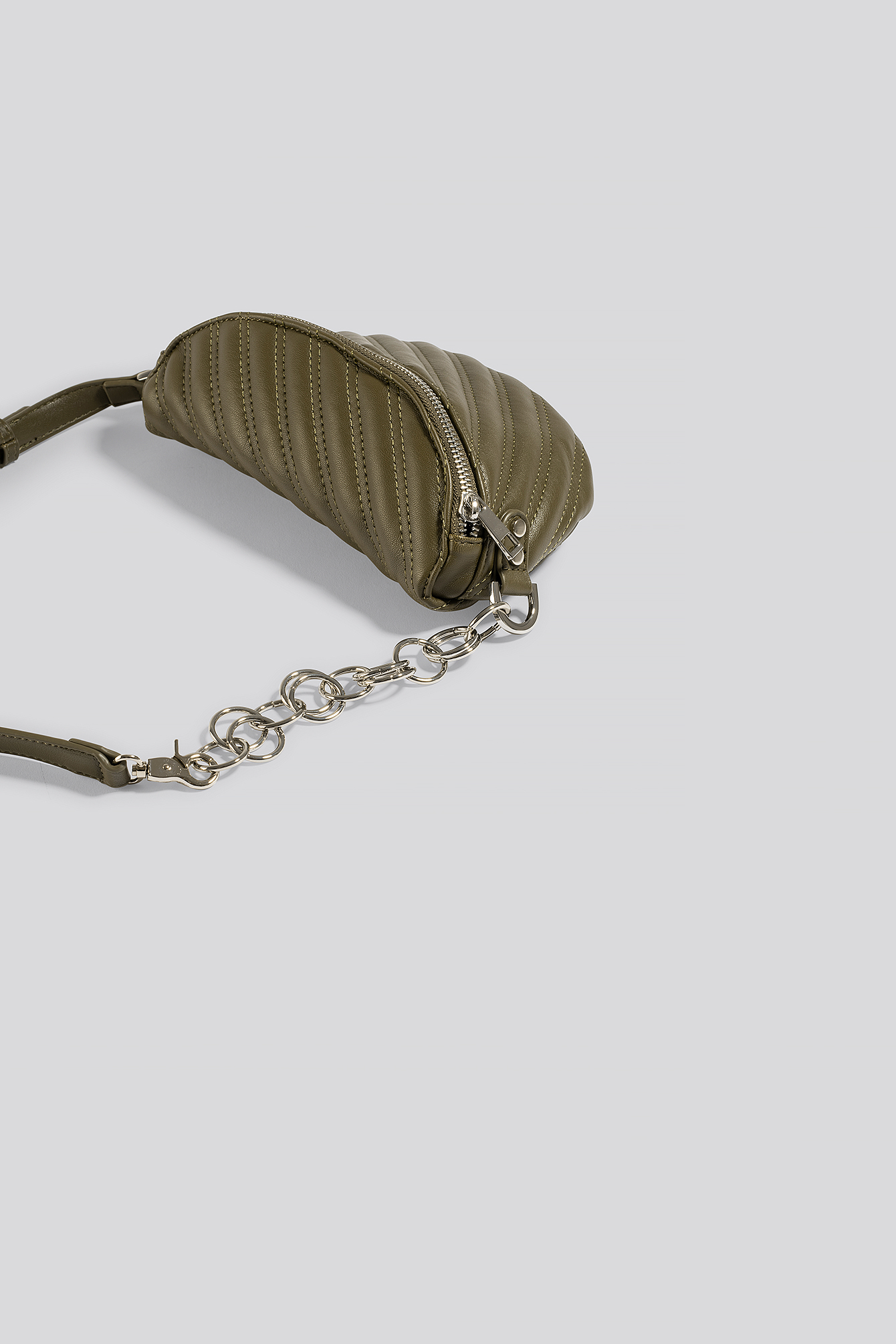 Quilted Fanny Pack Green