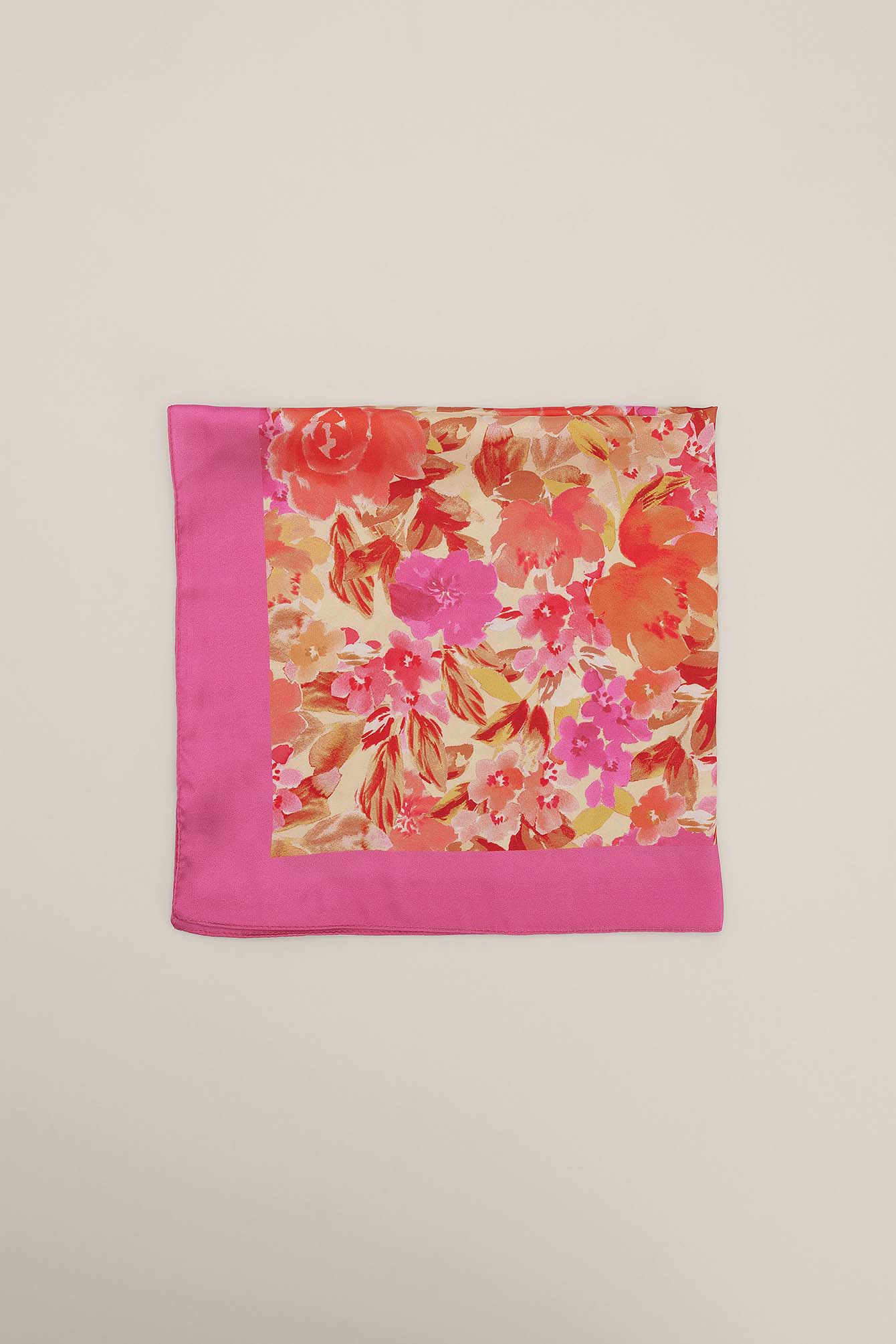 Recycled Printed Hair Scarf Multicolor