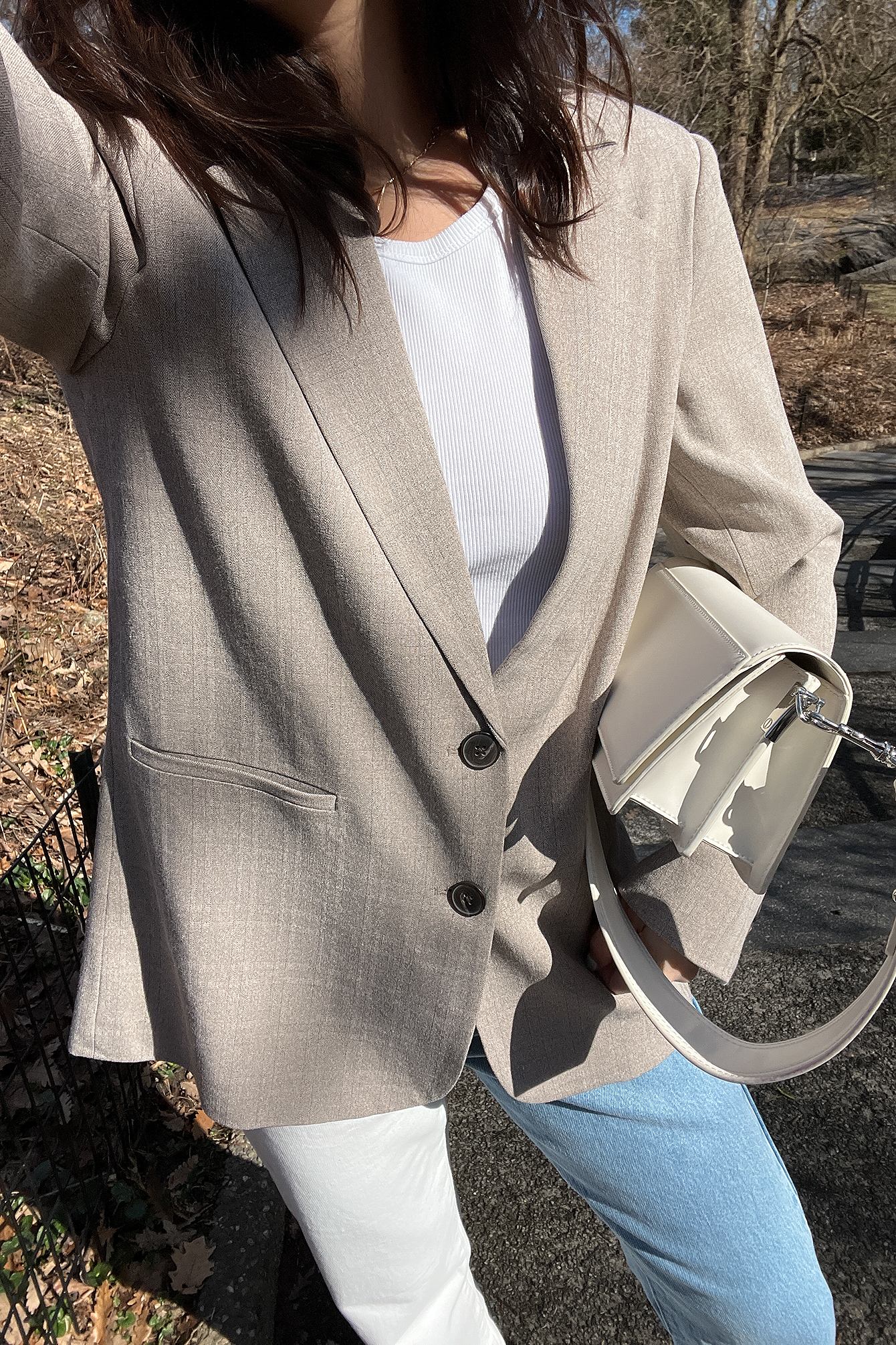 Genanvendt blazer