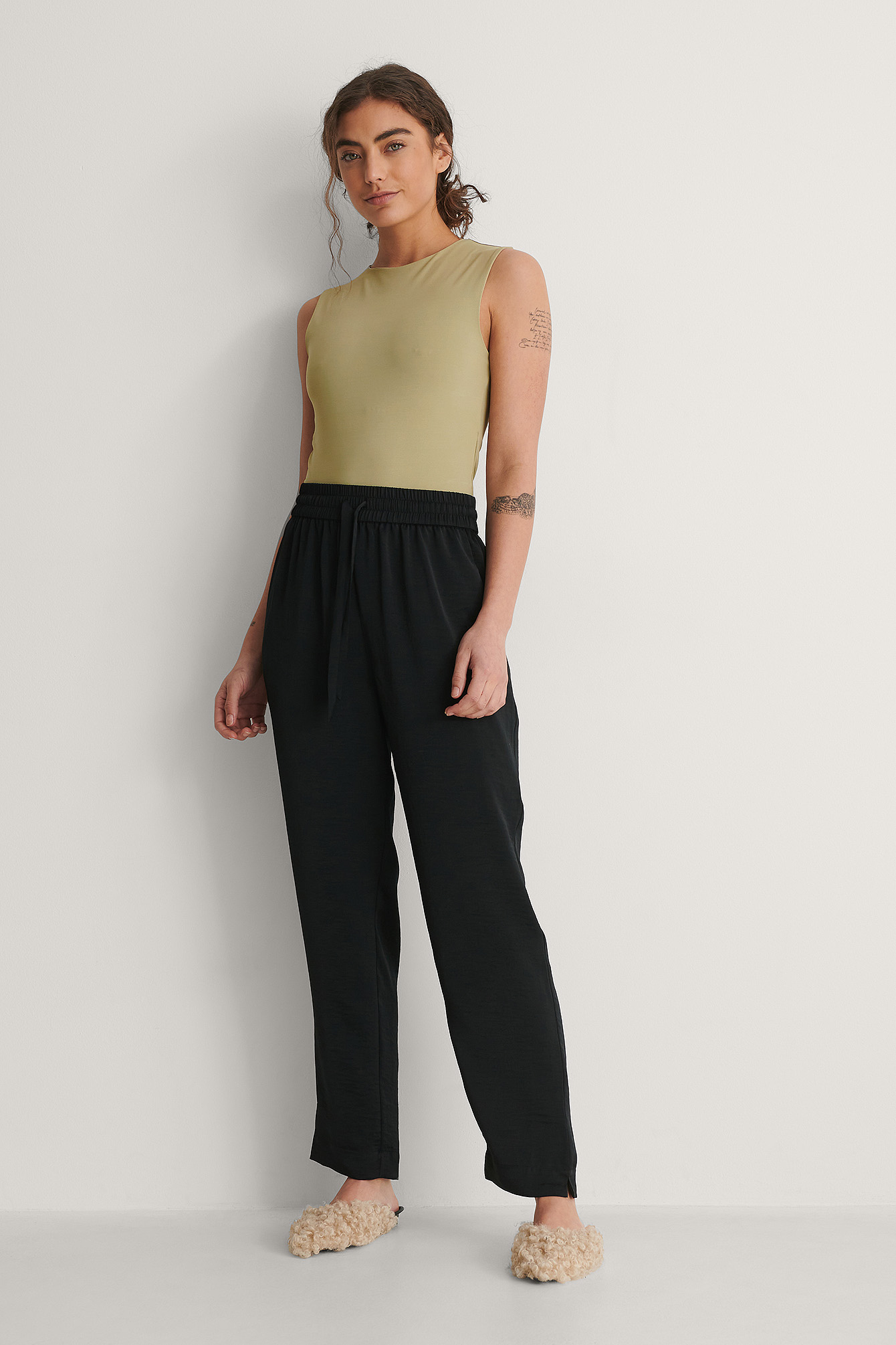 Relaxed Pants Black | na-kd.com