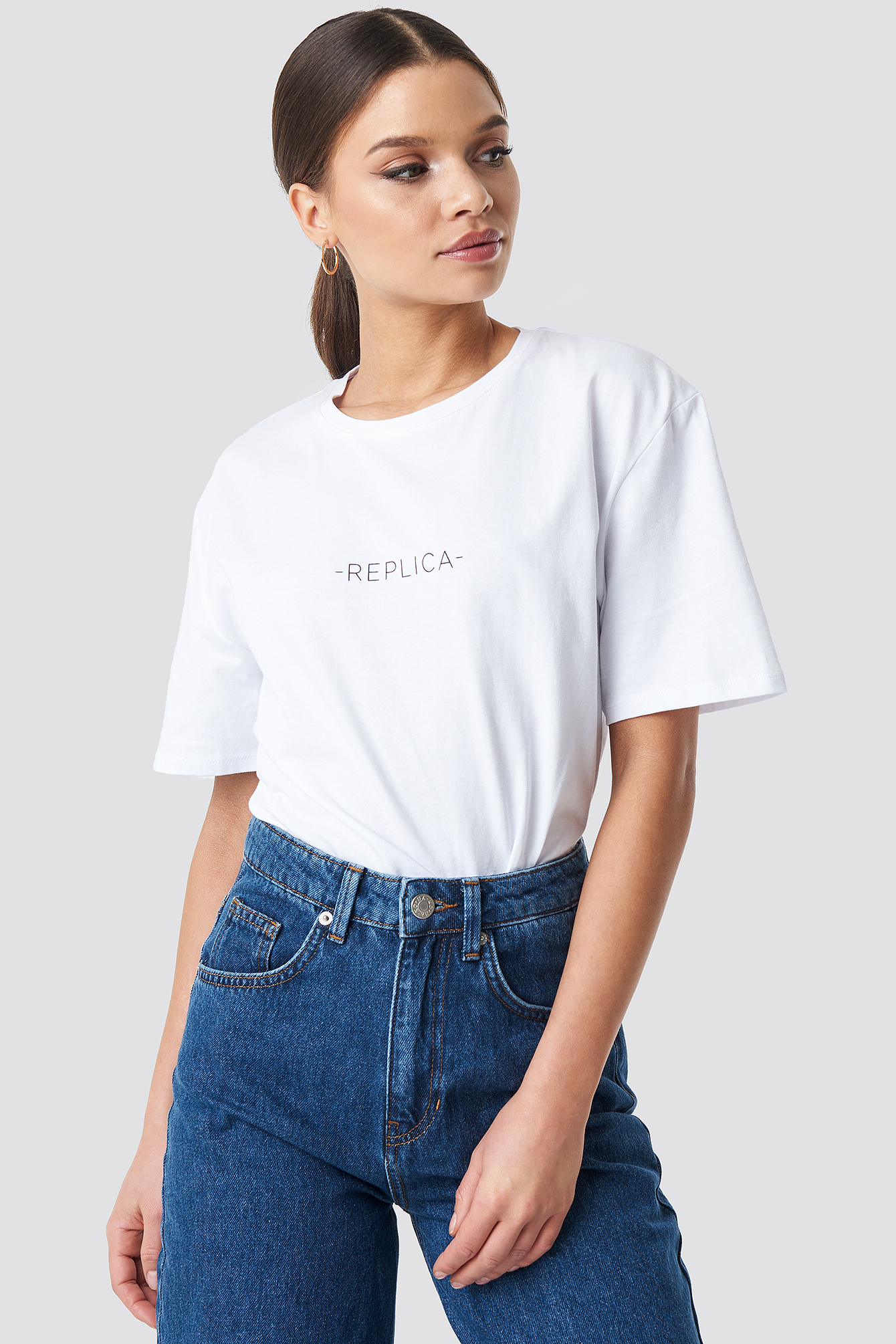 Replica Oversized Tee White