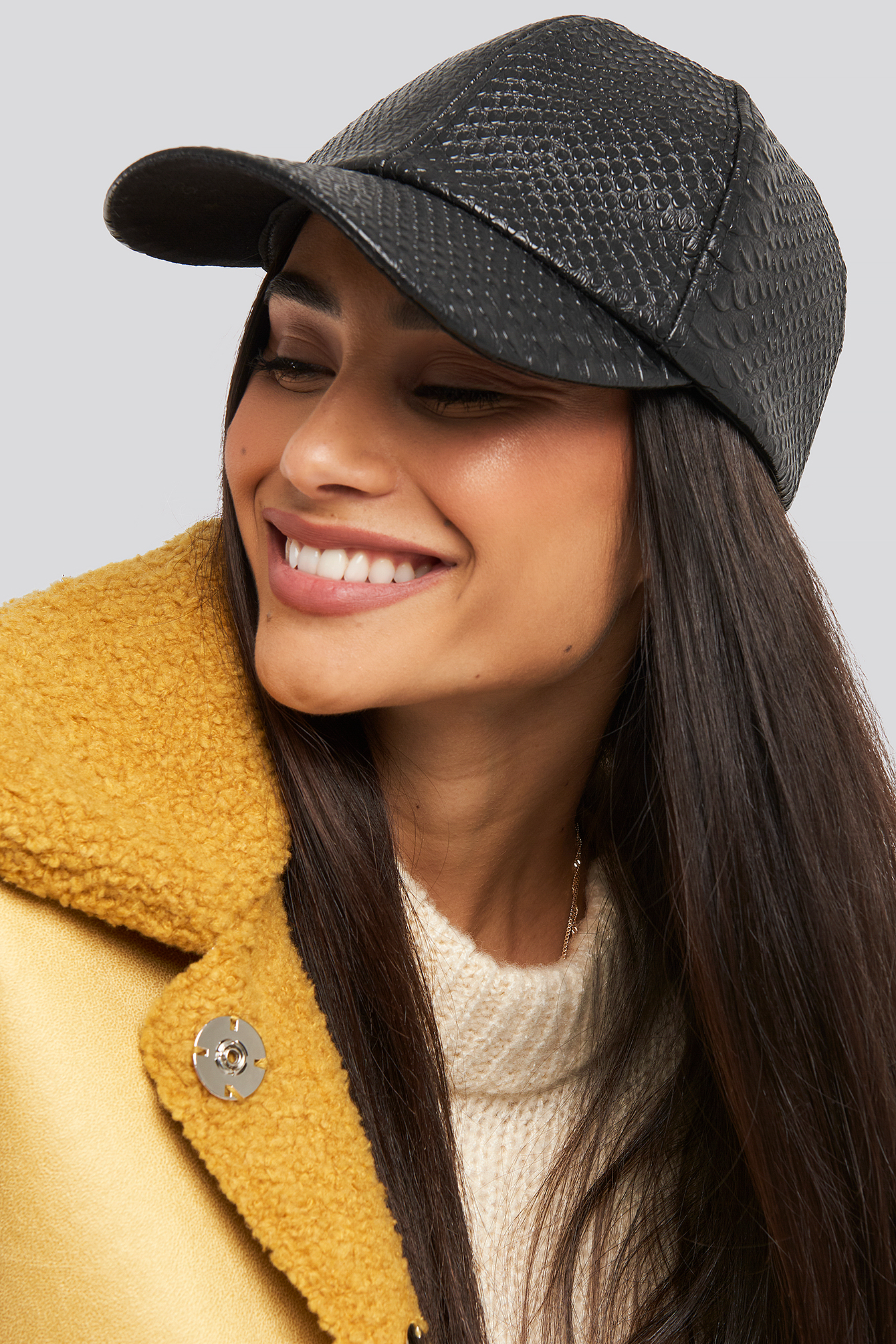 Reptile PU Cap Black