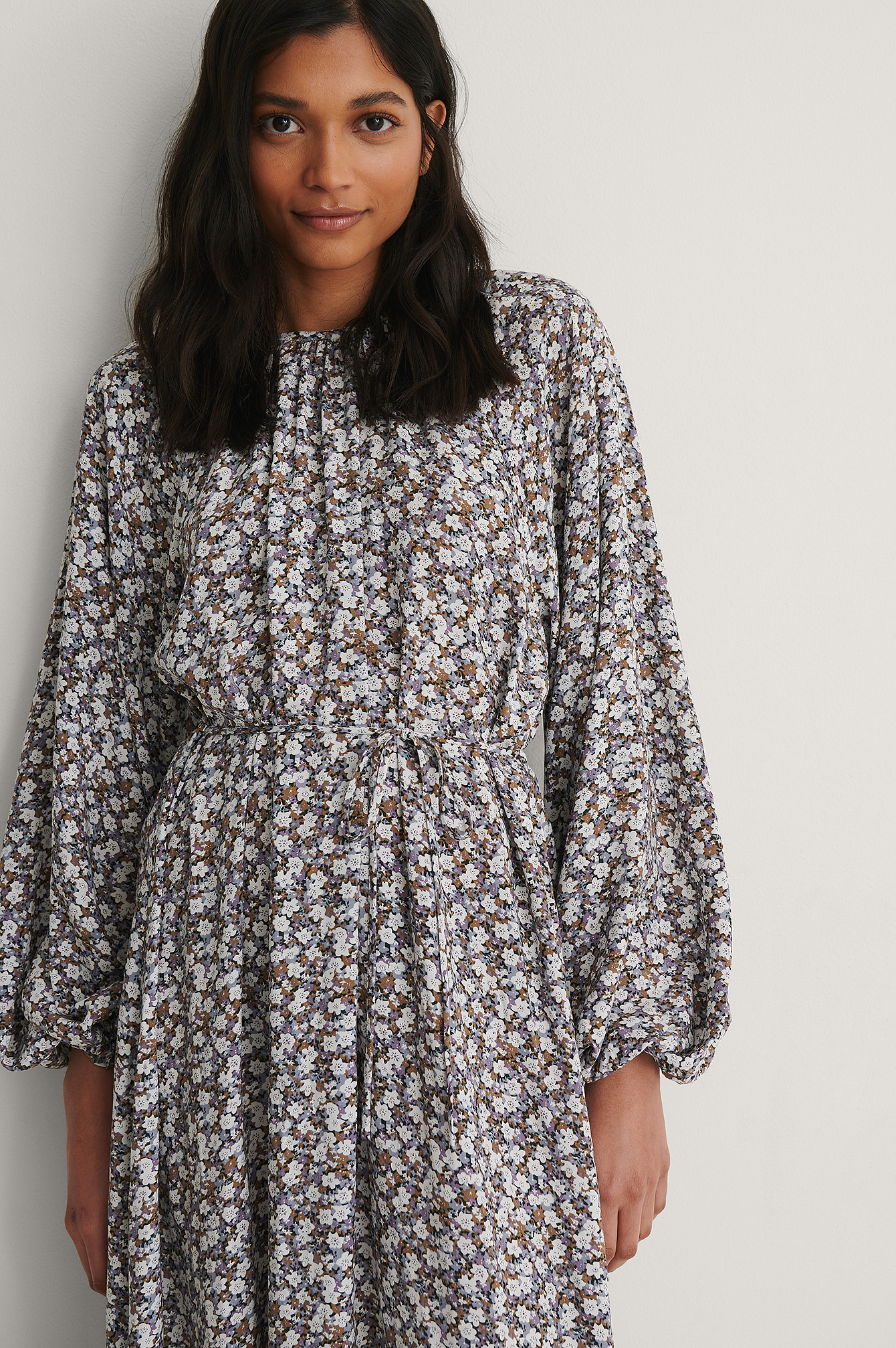 Belted flowy dress Clearance