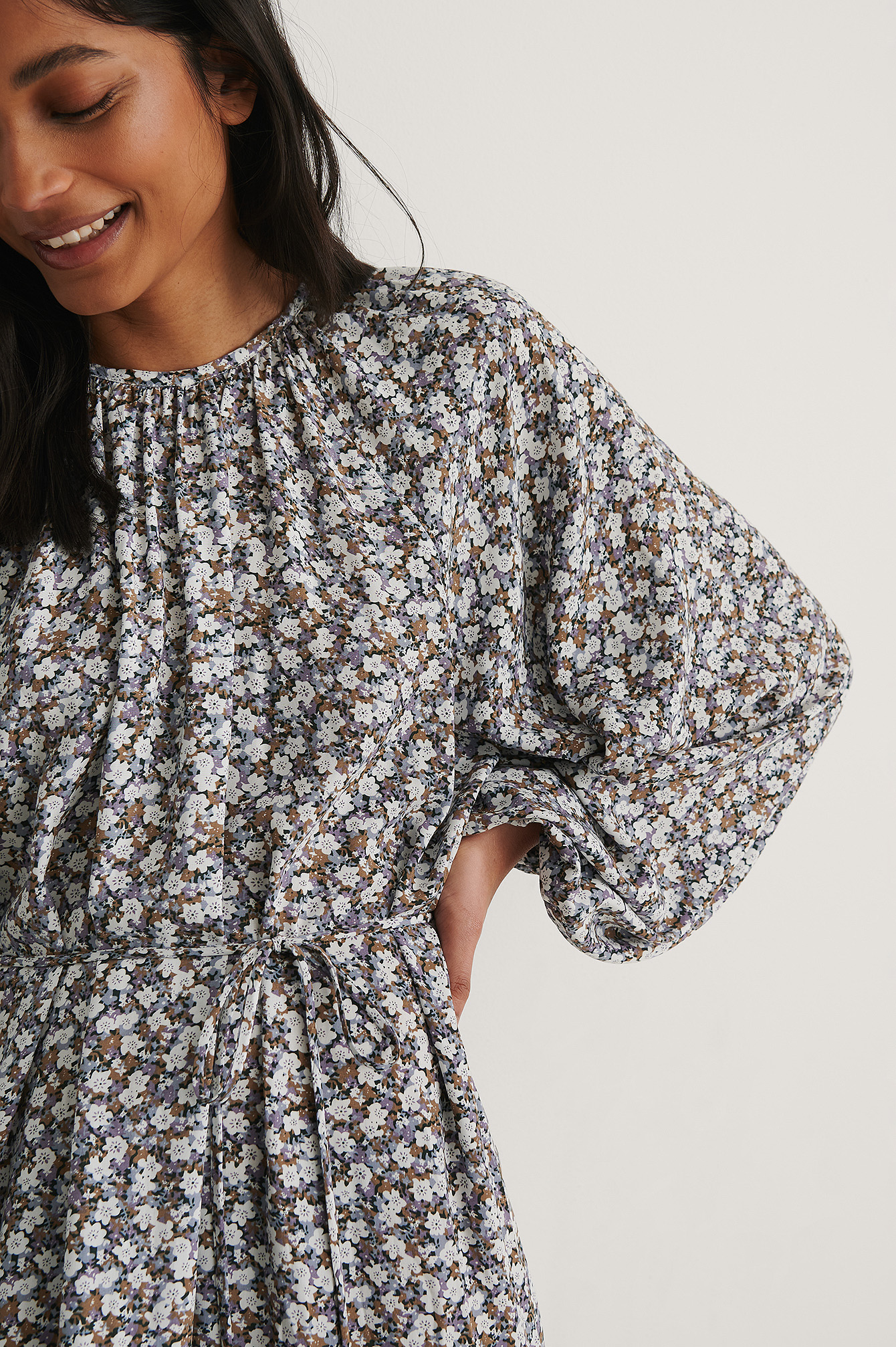 Belted flowy dress Clearance