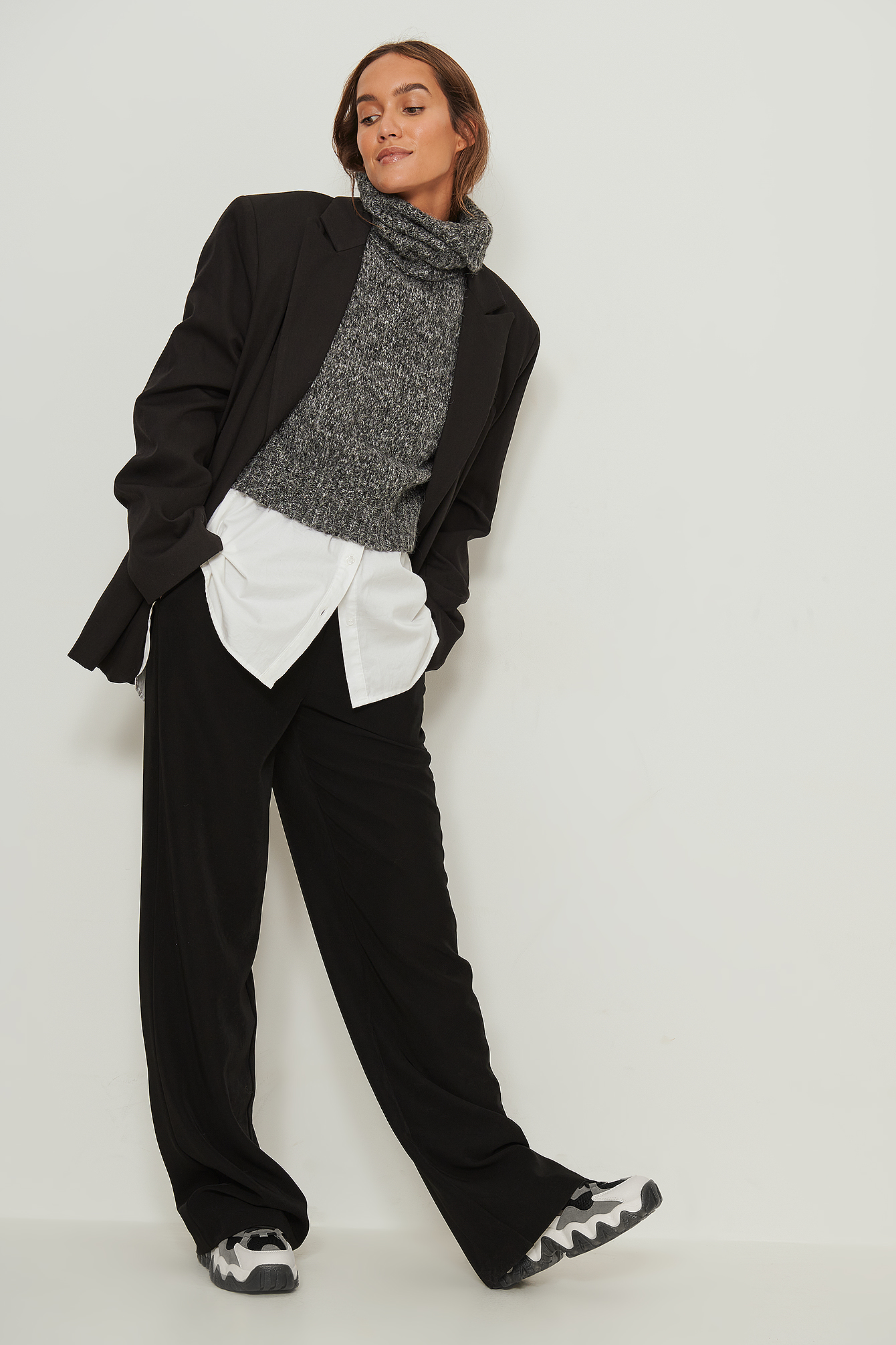 rounded chunky profile trainers