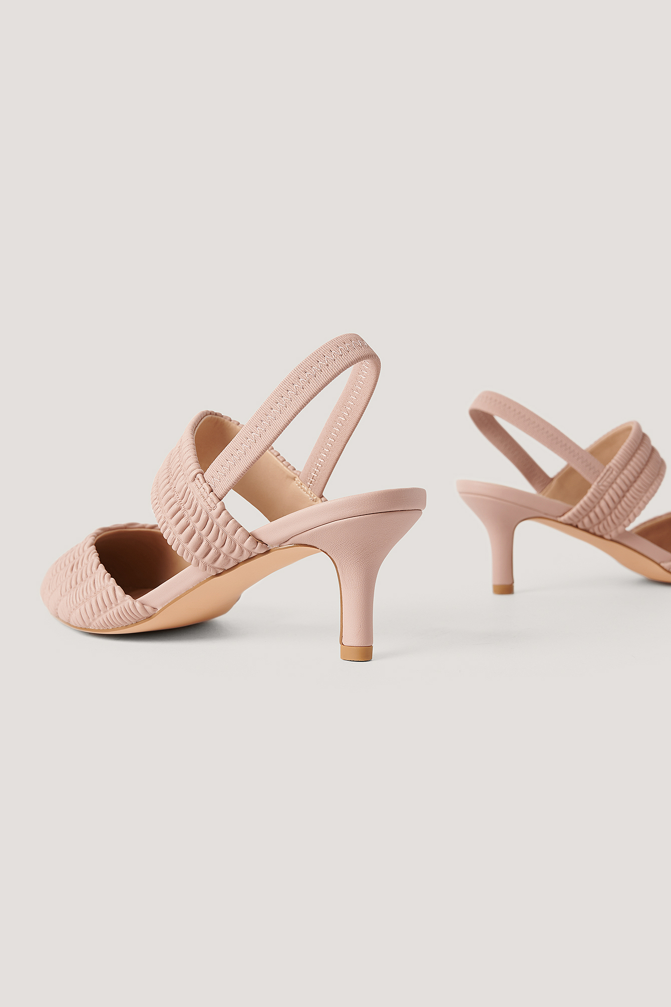 mamelu knotted slingback pumps