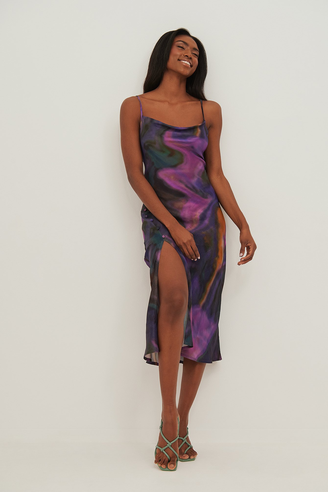 Nakd satin kleid Clearance