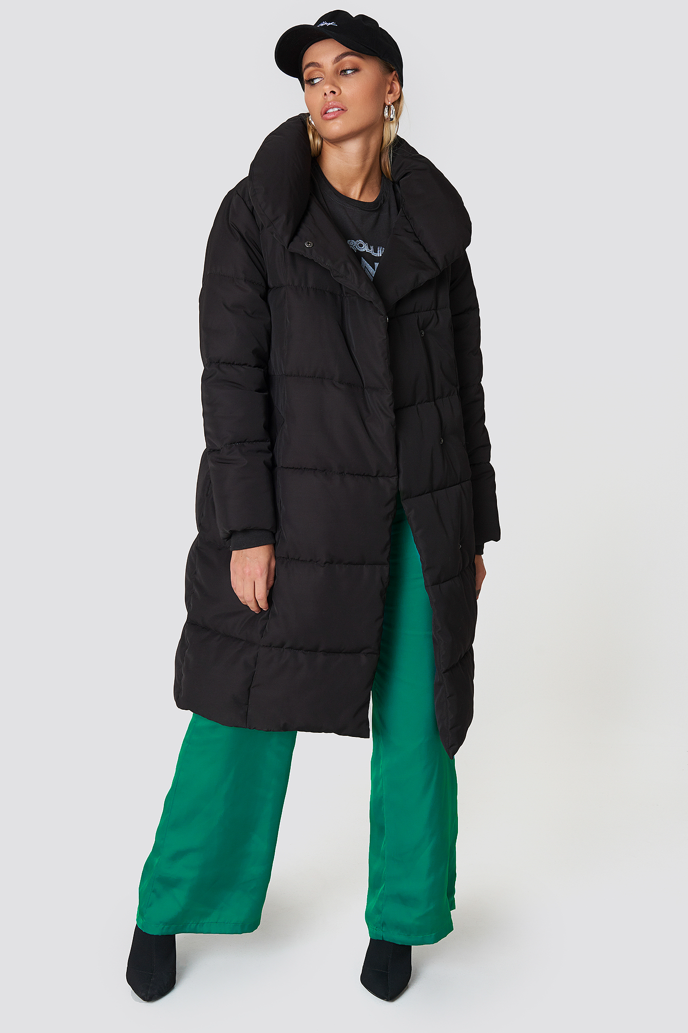 Shawl Collar Padded Jacket | na-kd.com - 640 x 960 jpeg 46kB