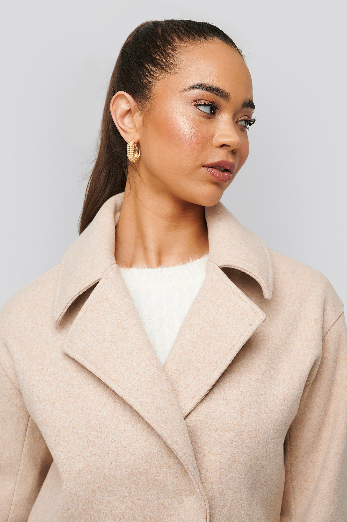 Short Coat Beige | na-kd.com