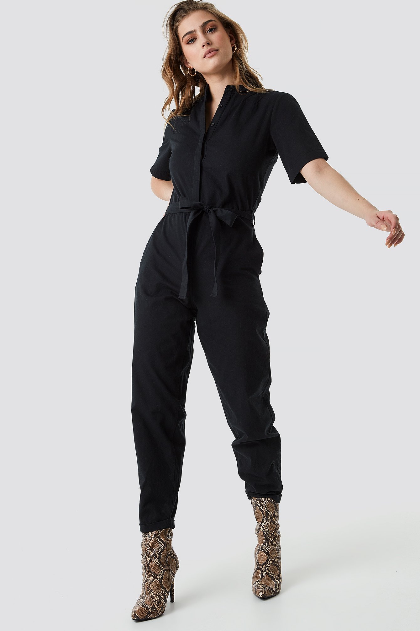Colleen Lopez Short-Sleeve Knit Jumpsuit - 20413862 | HSN
