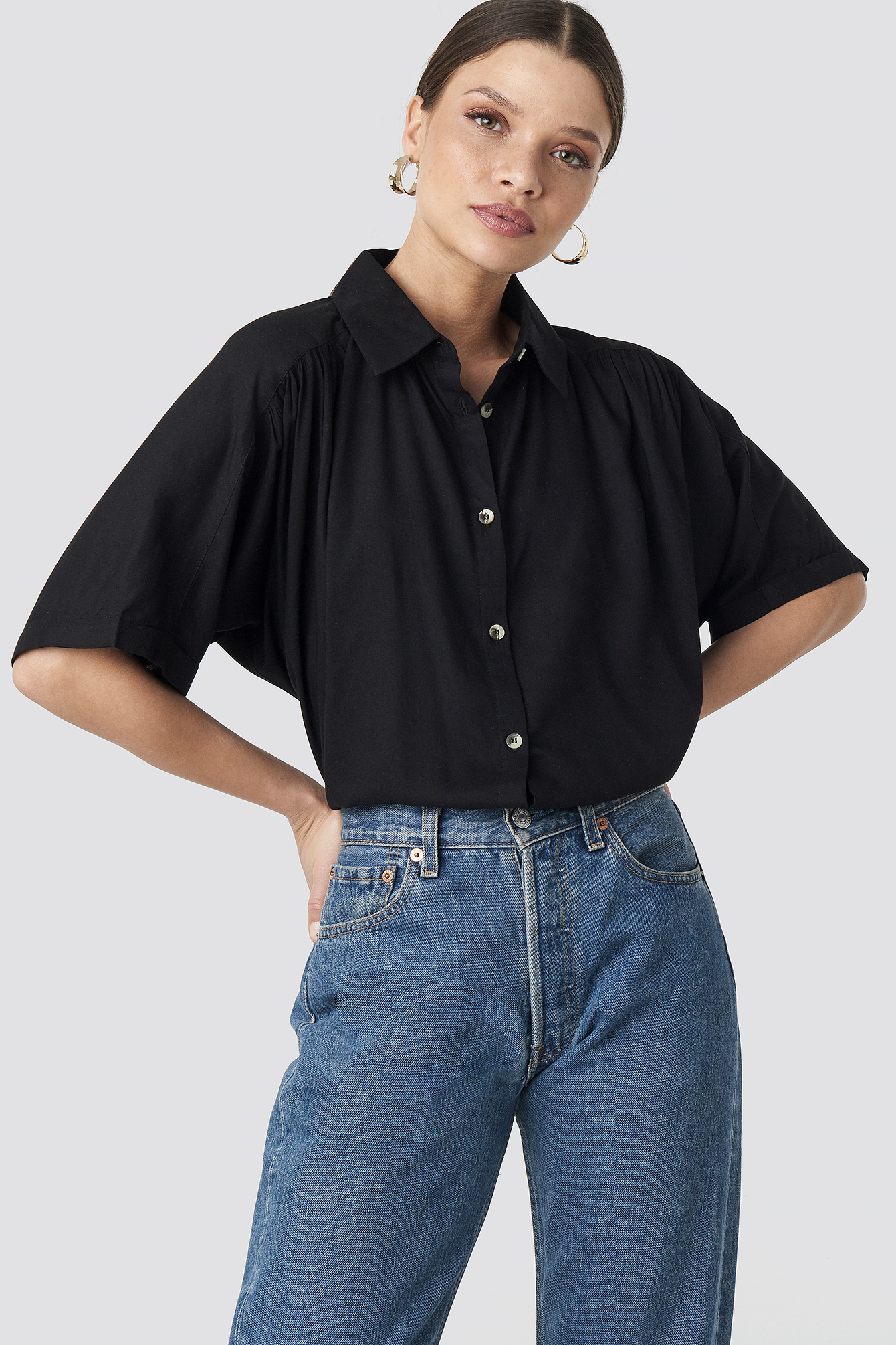 Short Sleeve Shirt Black