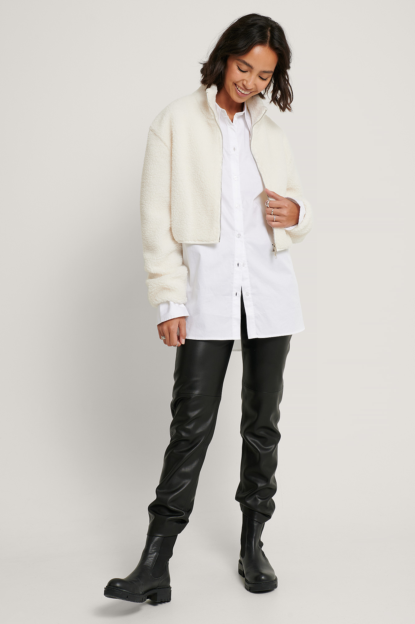 two way zipper jacket