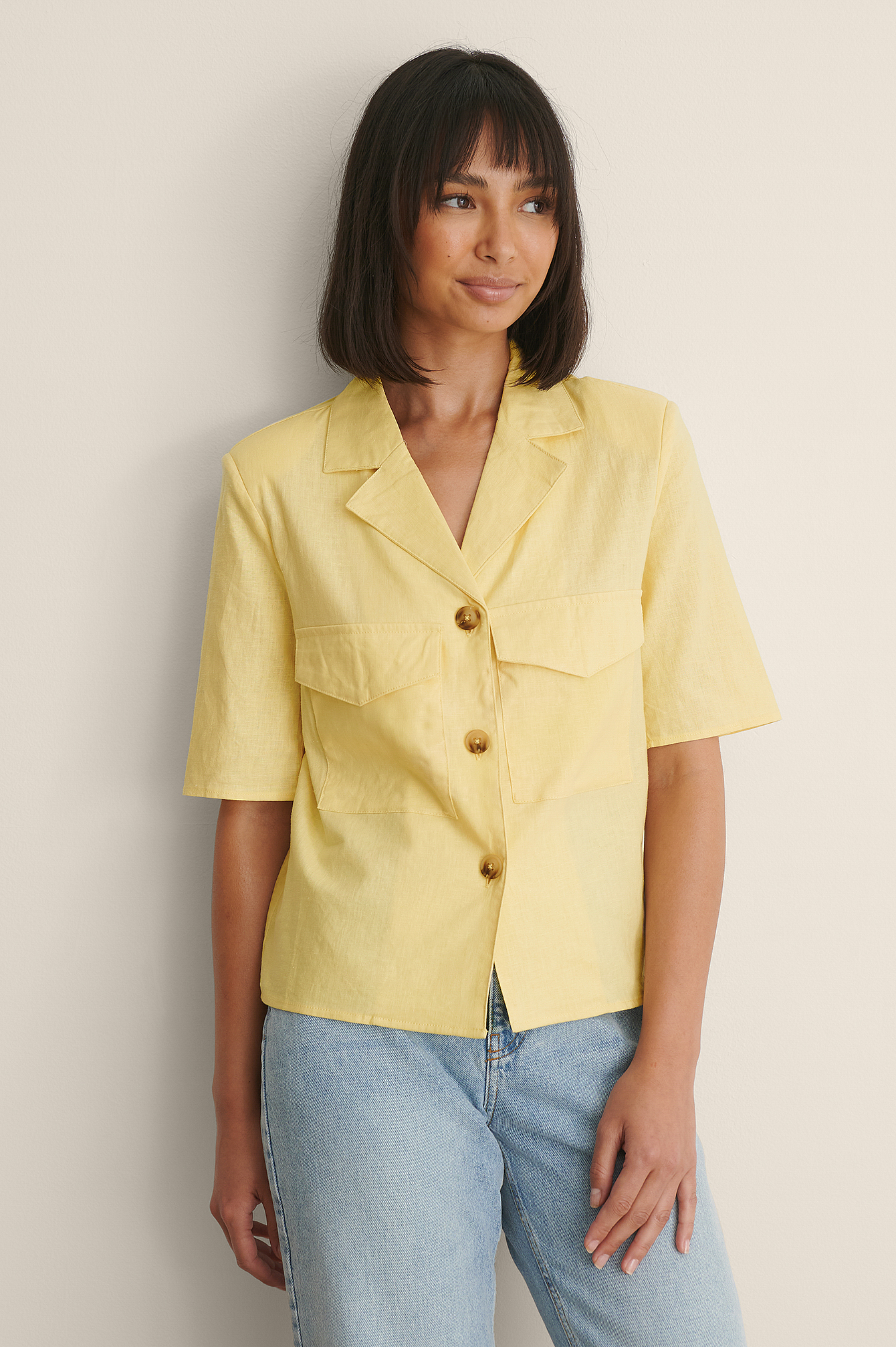 Womens Yellow Shirts | na-kd.com