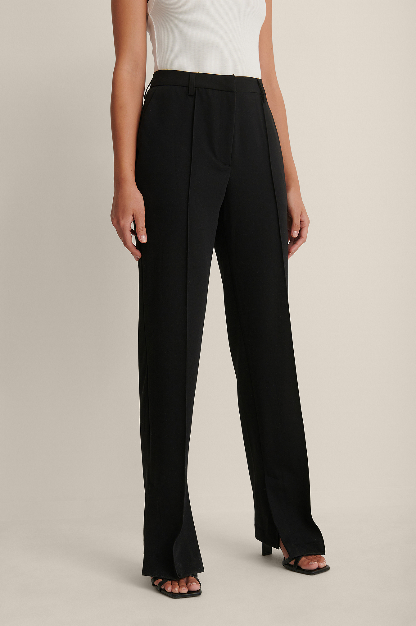 Mode Broeken Hoge taille broeken Cambio Hoge taille broek zwart prints met een thema casual uitstraling 