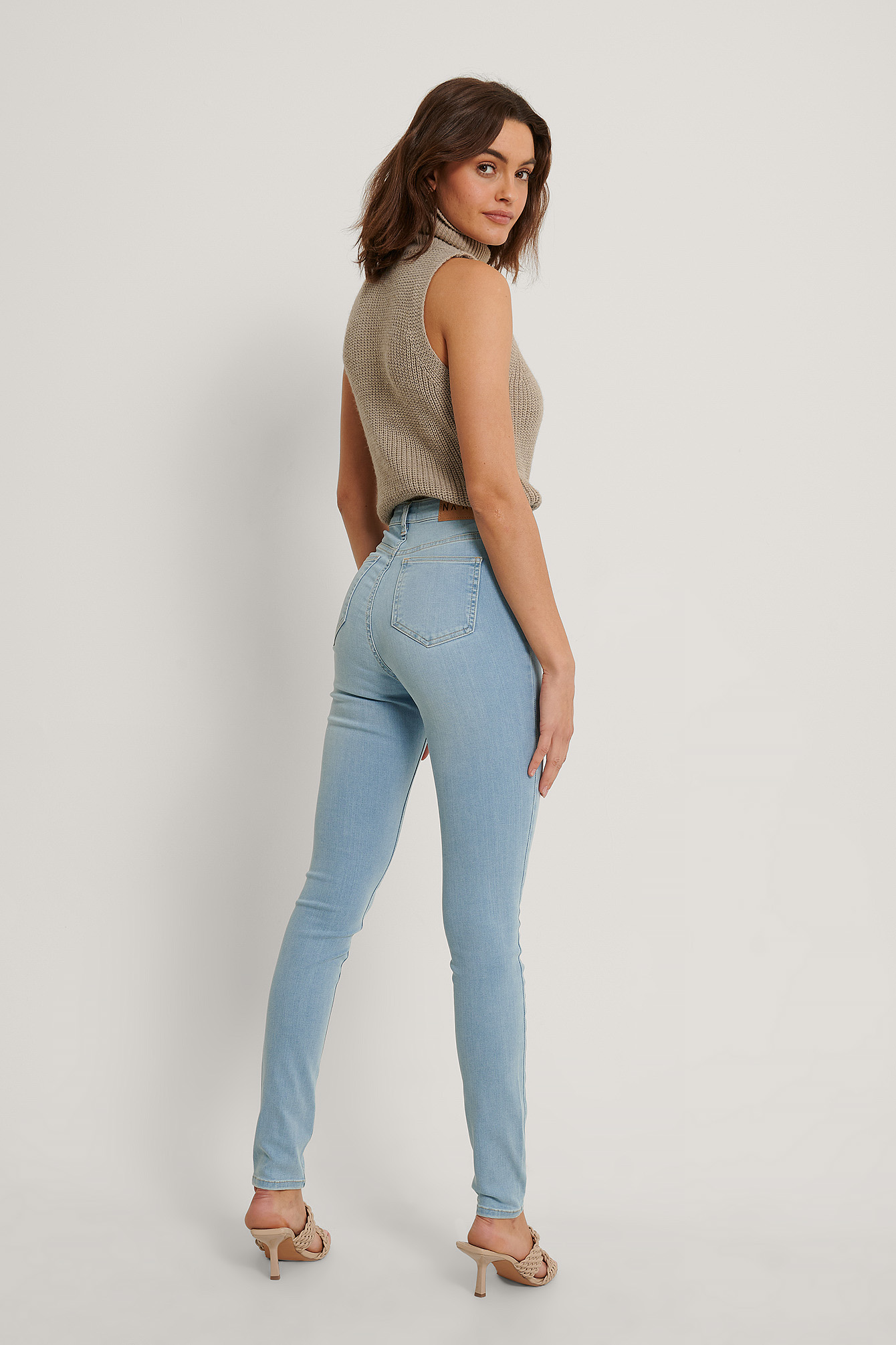 Organic Skinny High Waist Jeans Tall 