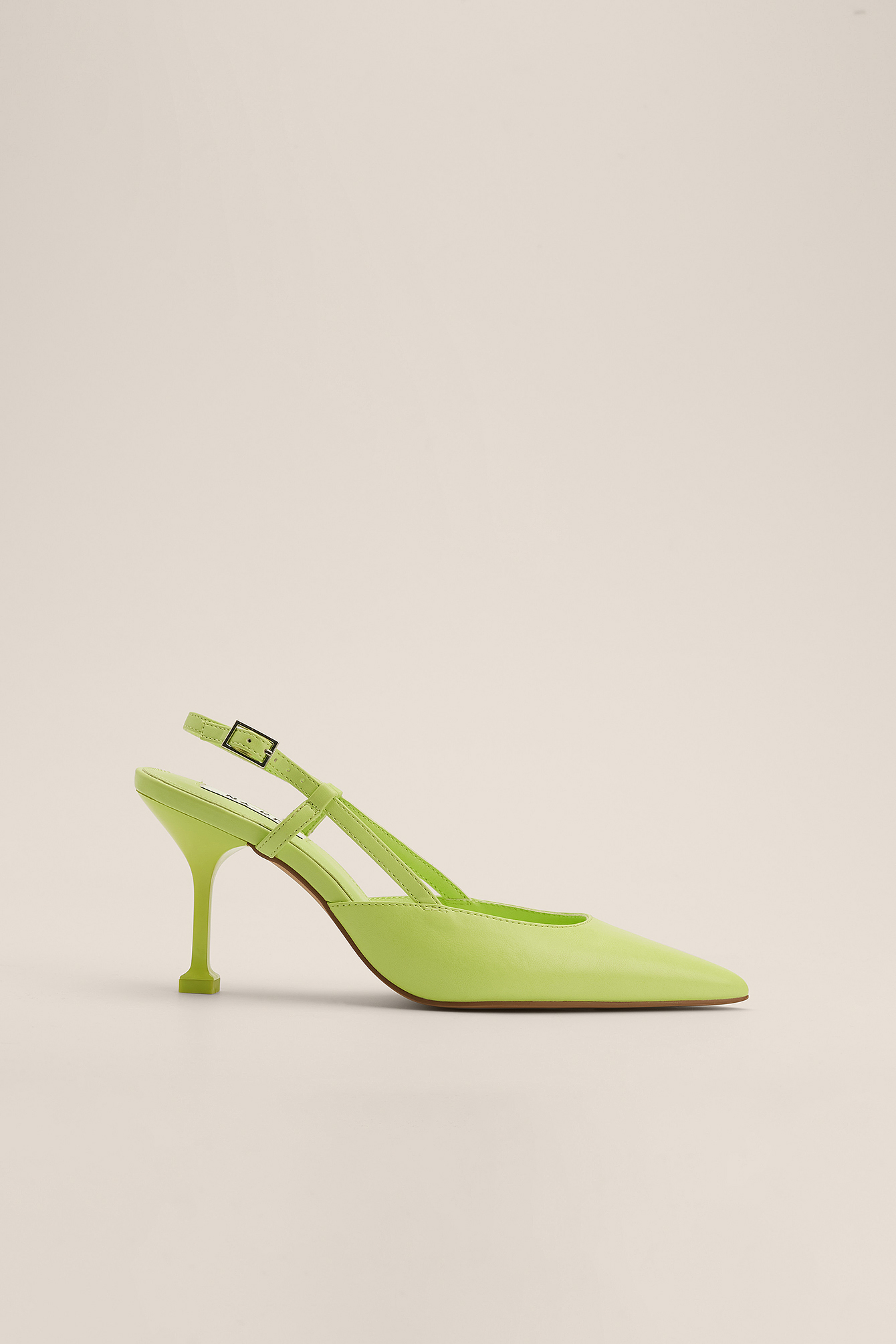 NA-KD Shoes Slingback-pumps - Green