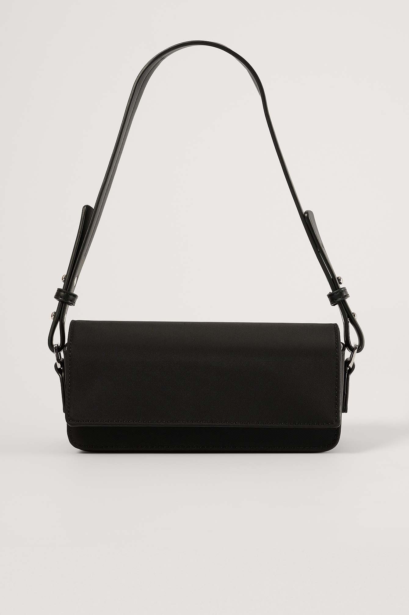 Black Small Rectangular Baguette Bag