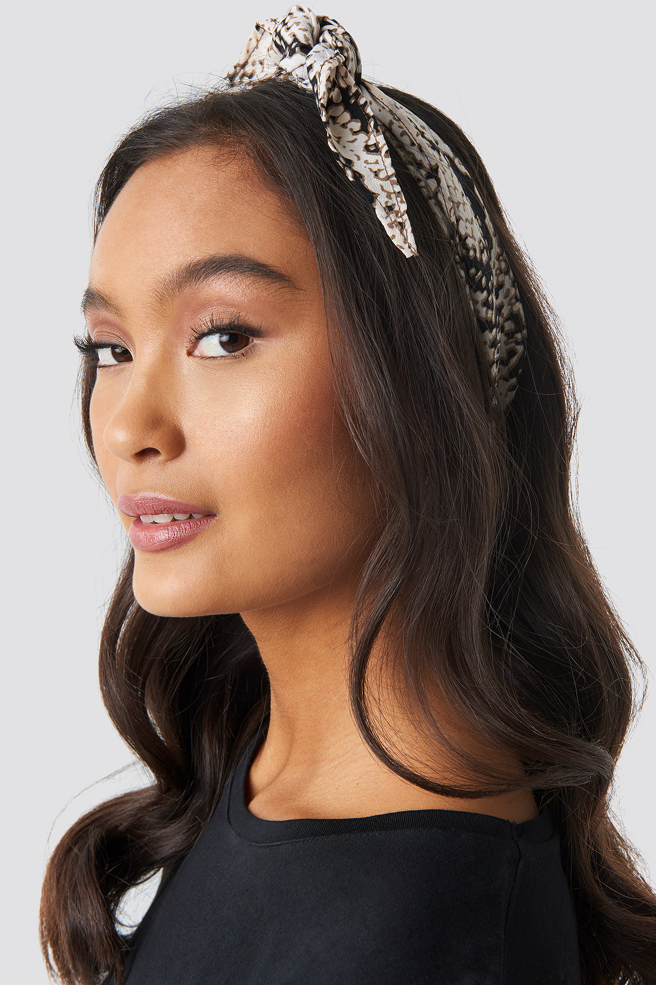 Snake Print Hair Scarf Snake