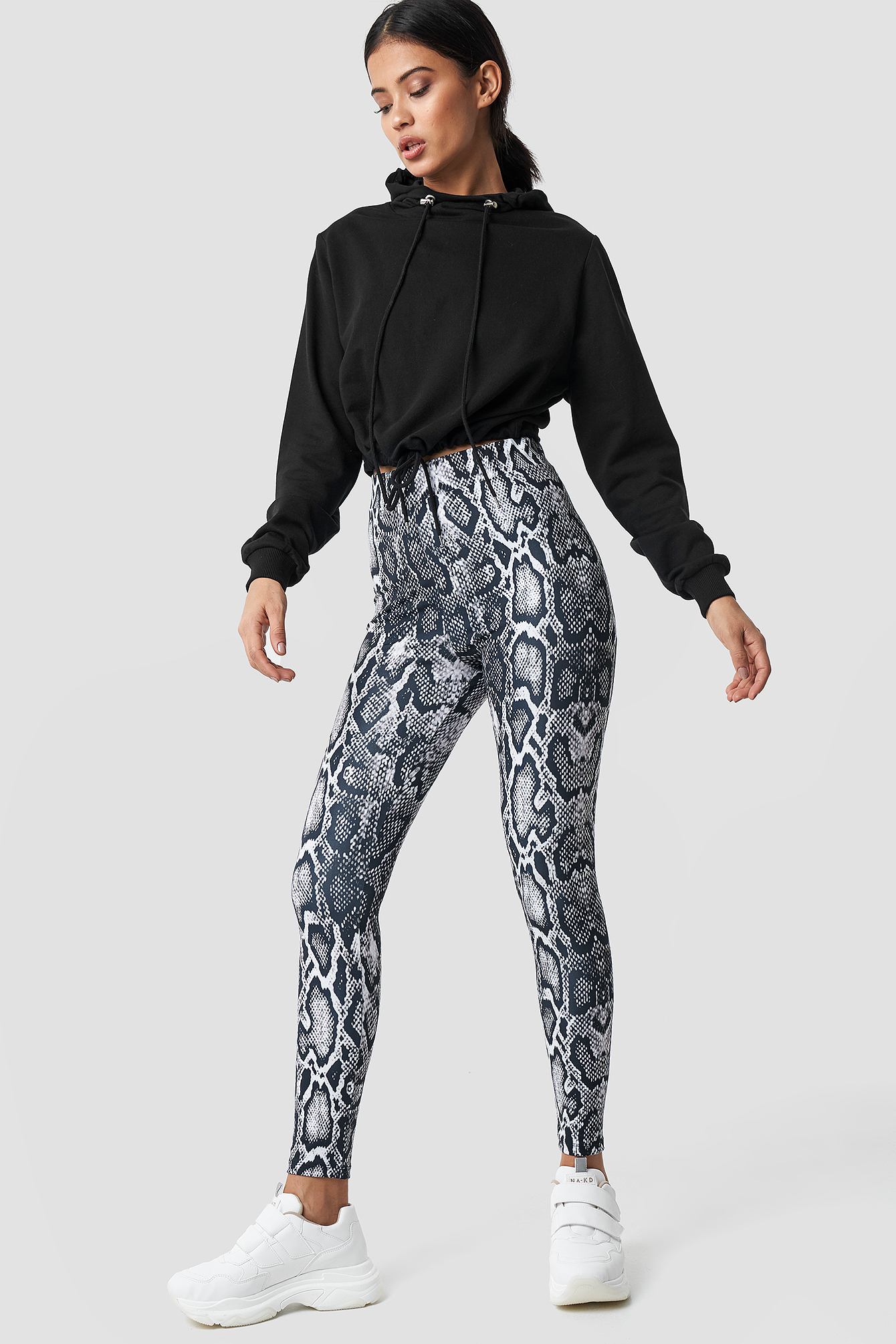 Snake Print Leggings Snake