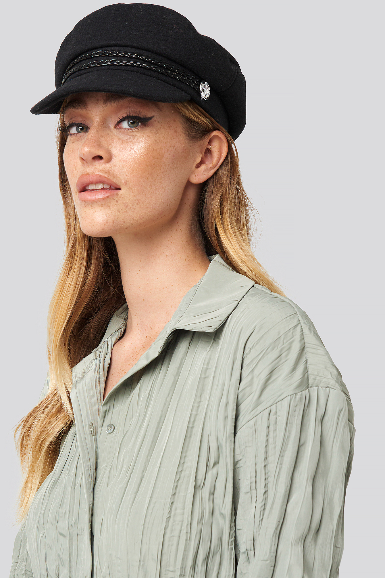 Soft Captains Cap Black