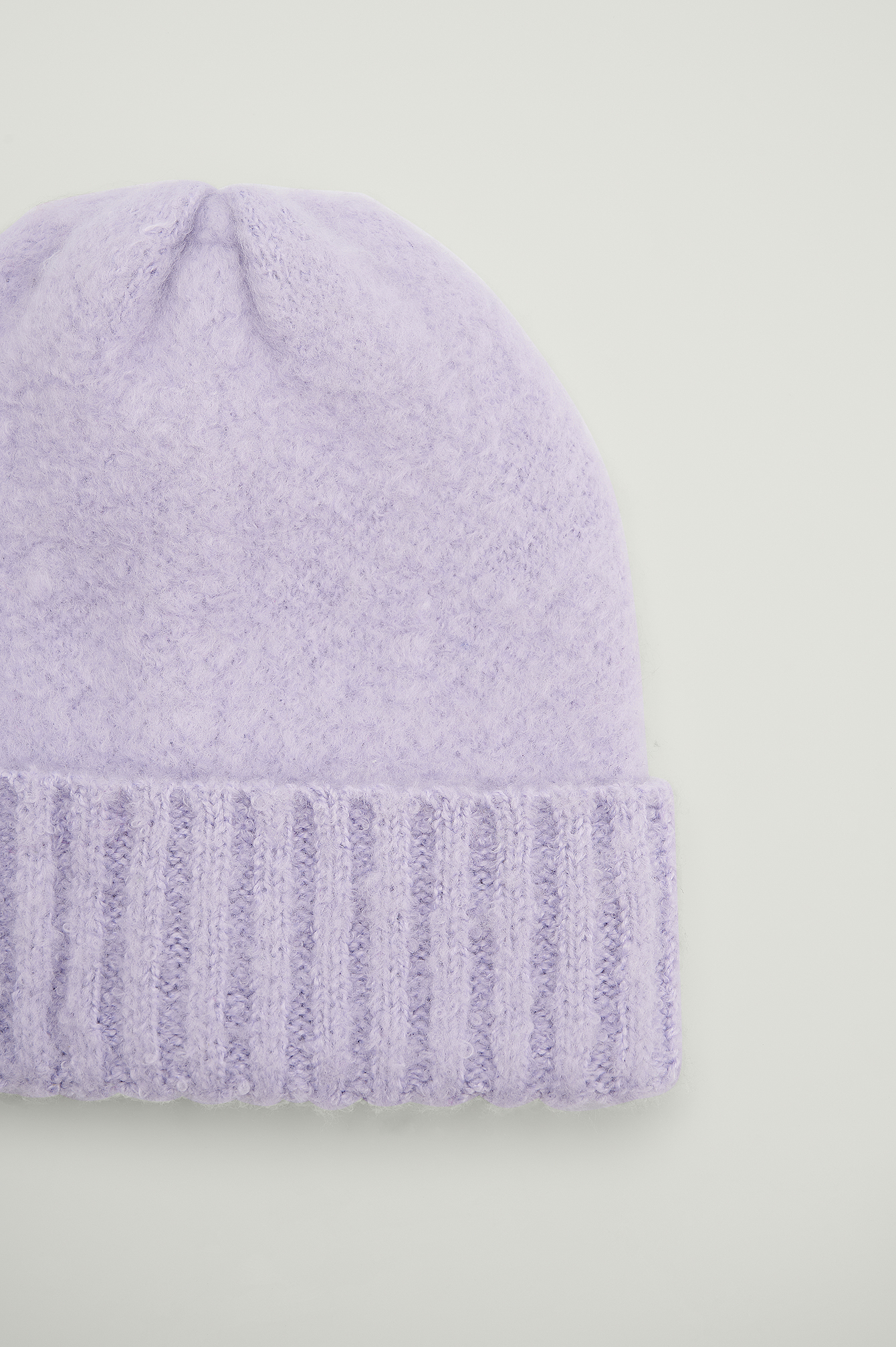 Soft Chunky Beanie Purple | na-kd.com