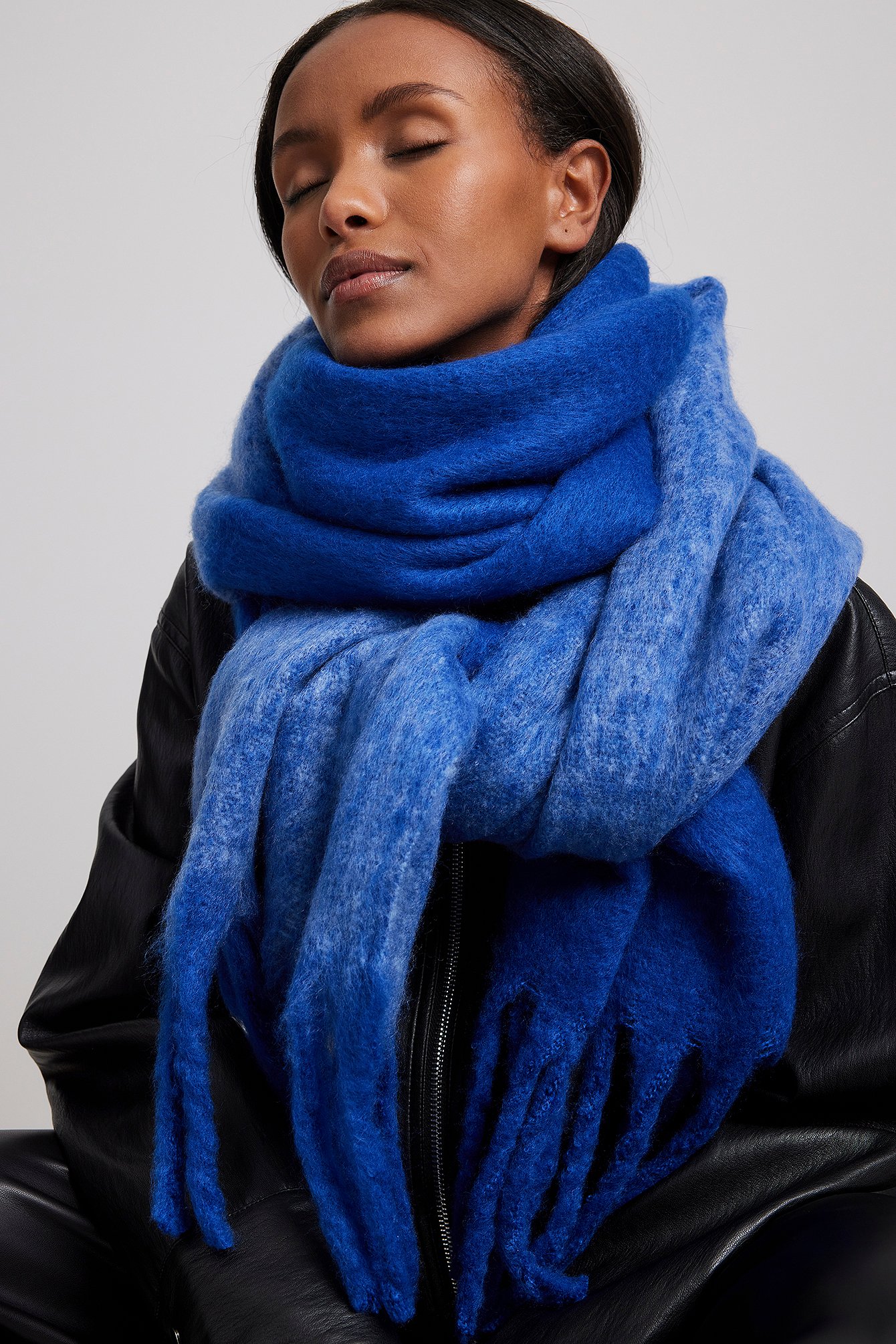 Bally Knitted Scarf blue casual look Accessories Scarves Knitted Scarves 