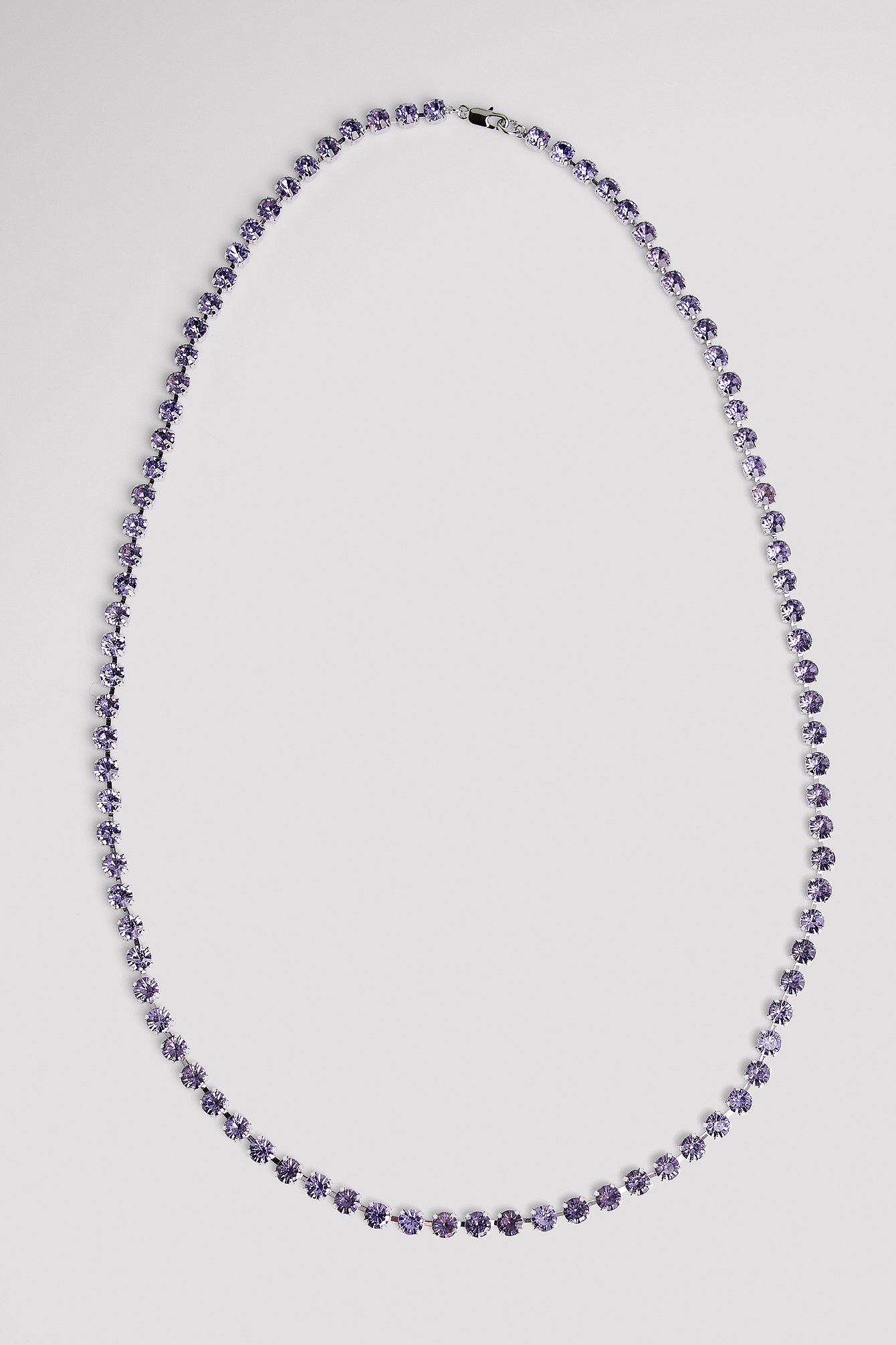 Stone Detail Belly Chain Purple