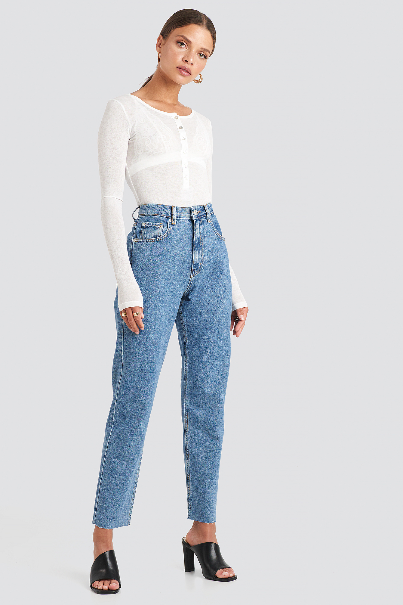 Straight Jeans Light Blue