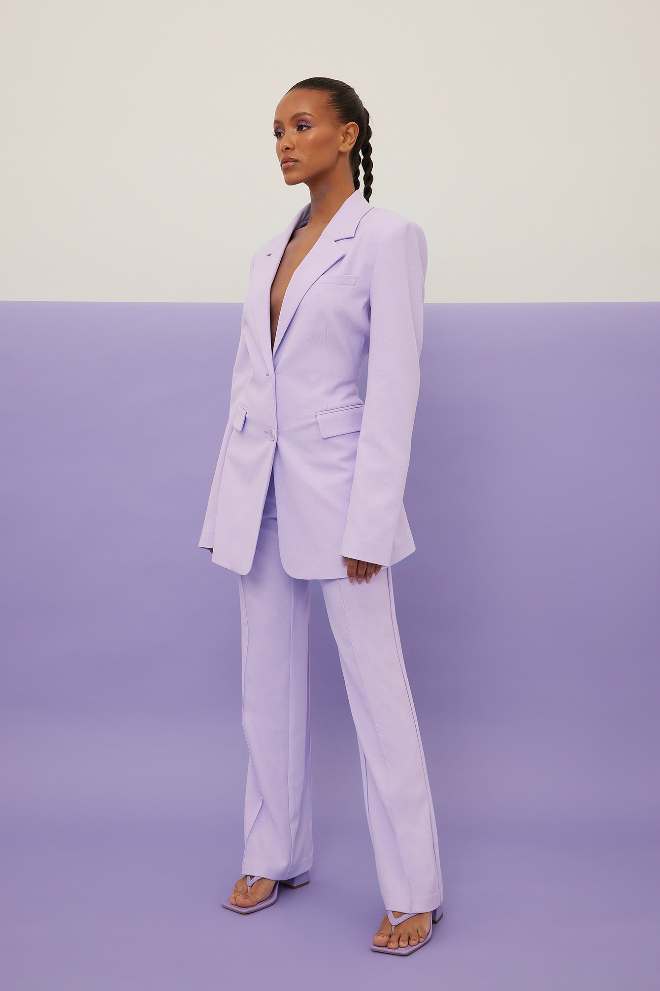 Womens Purple Trousers | na-kd.com
