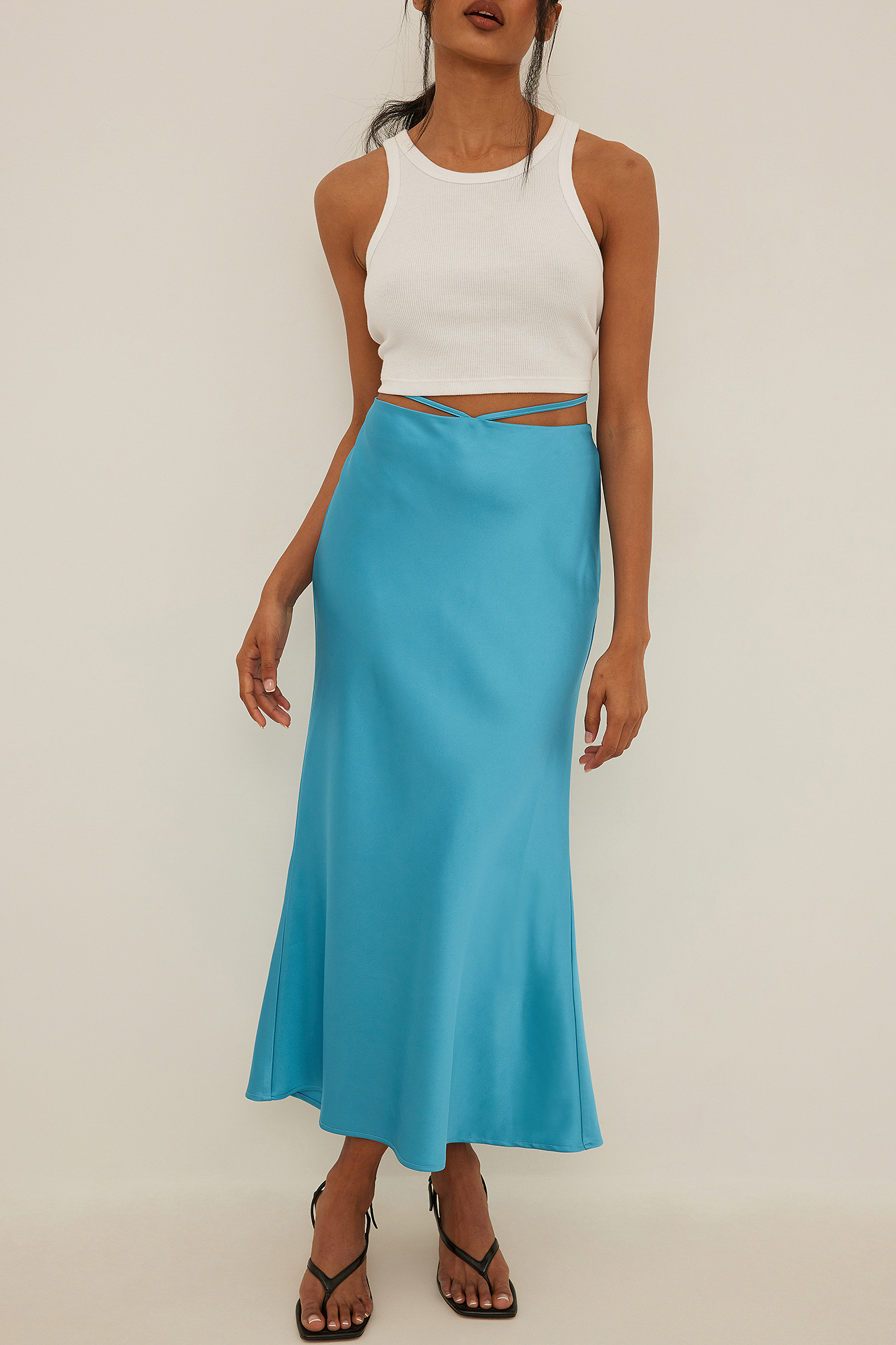 KRISP® Womens Long Maxi Skirt Simple Bodycon Summer Skirts Lightweight