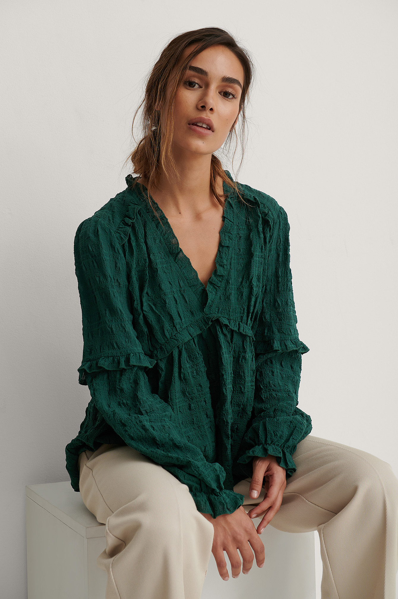 frill ka blouse