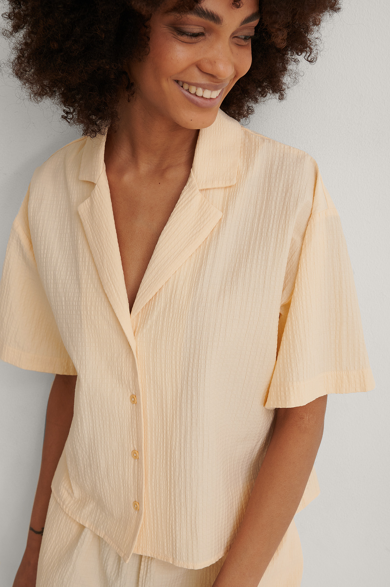 Structured Short Sleeve Organic Lounge 