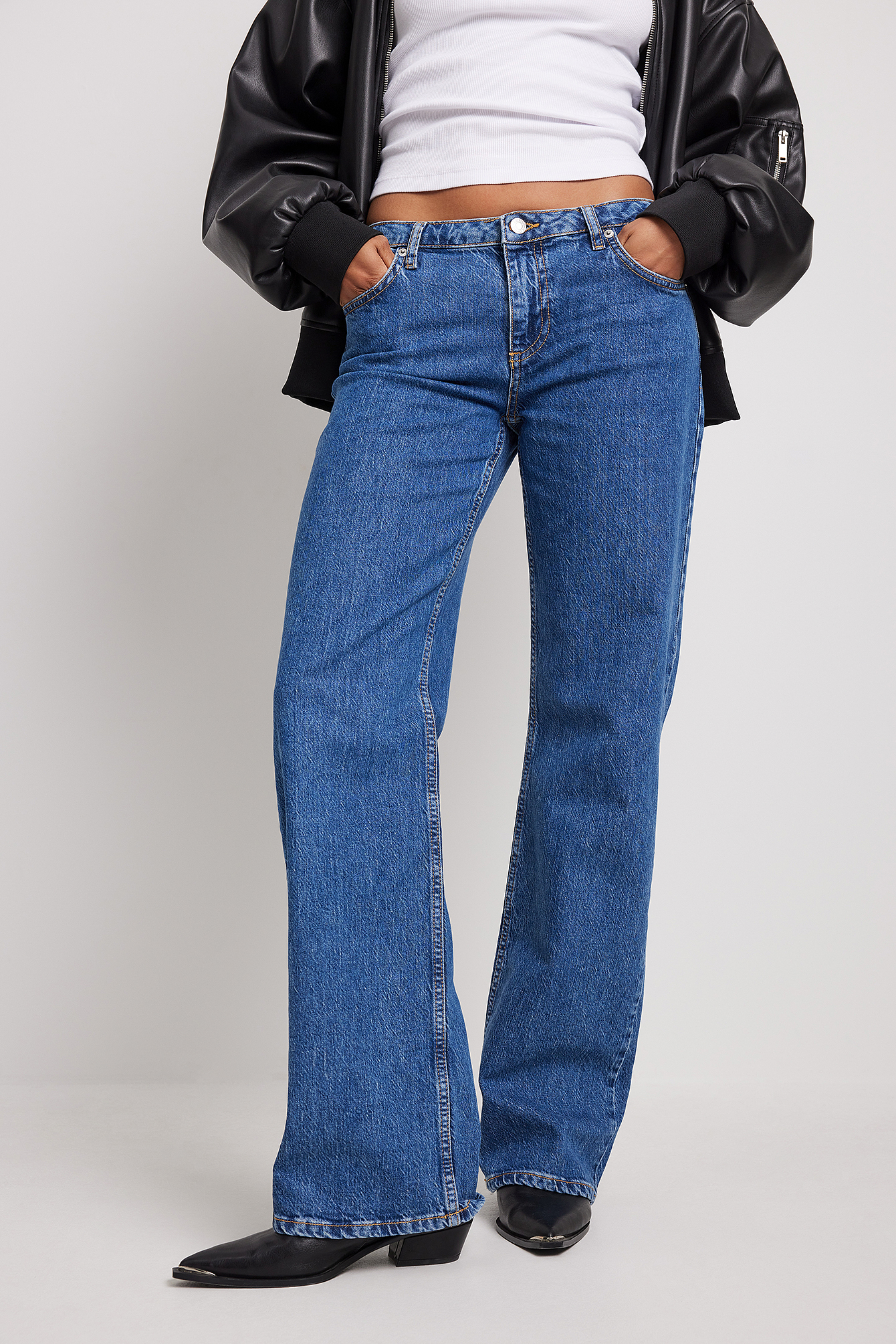 34L Amazon Dames Kleding Broeken & Jeans Jeans Low Waisted Jeans Arc 3D Low Waist Boyfriend Jeans voor Dames 27W 