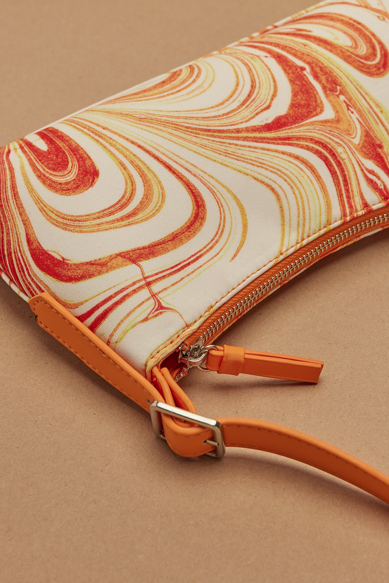 Swirl Print Swirl Baguette Bag