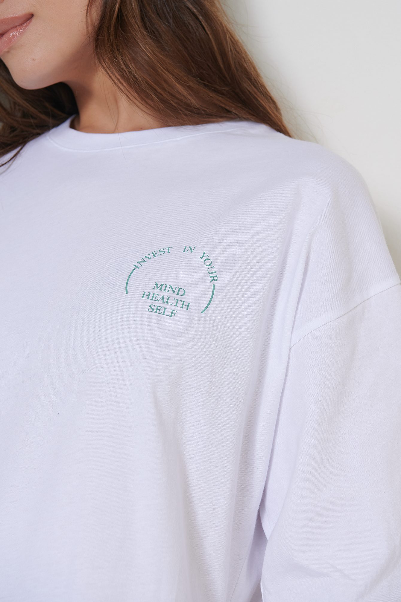 T-shirt Dress White | na-kd.com