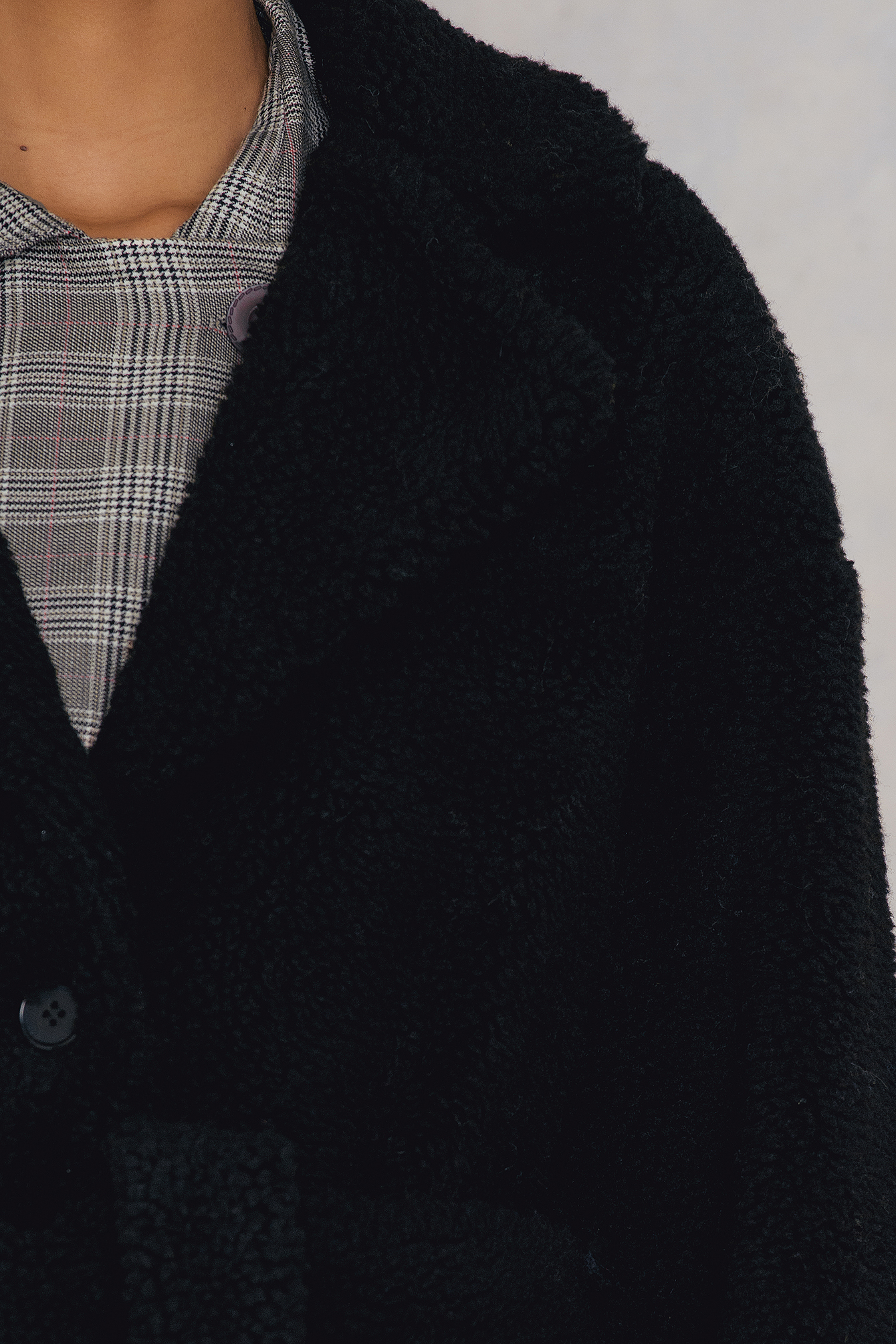 Donna Abbigliamento da Cappotti da Pellicce e ecopellicce Teddy coatNA-KD in Materiale sintetico di colore Nero 