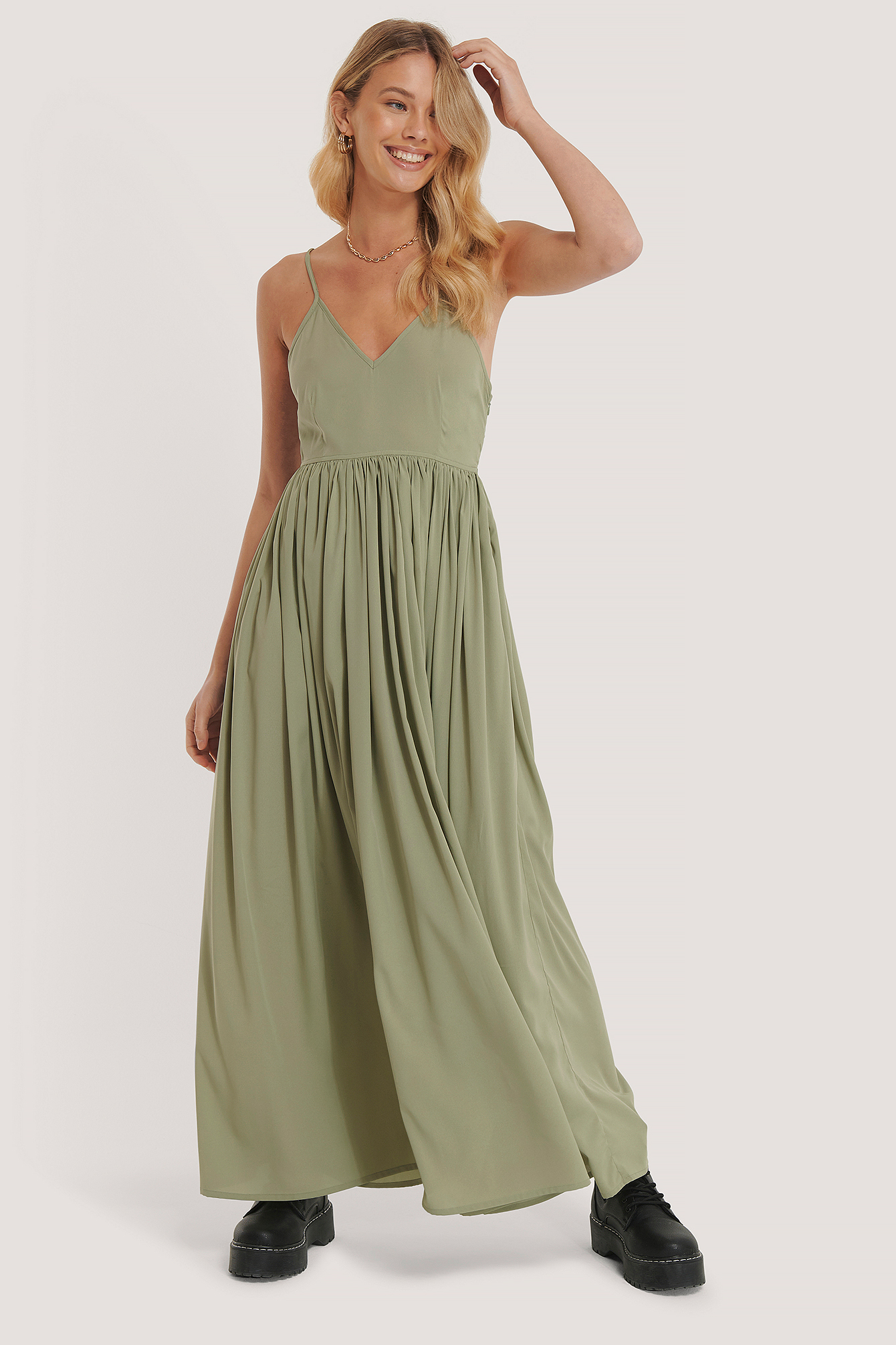 flowy maxi dress