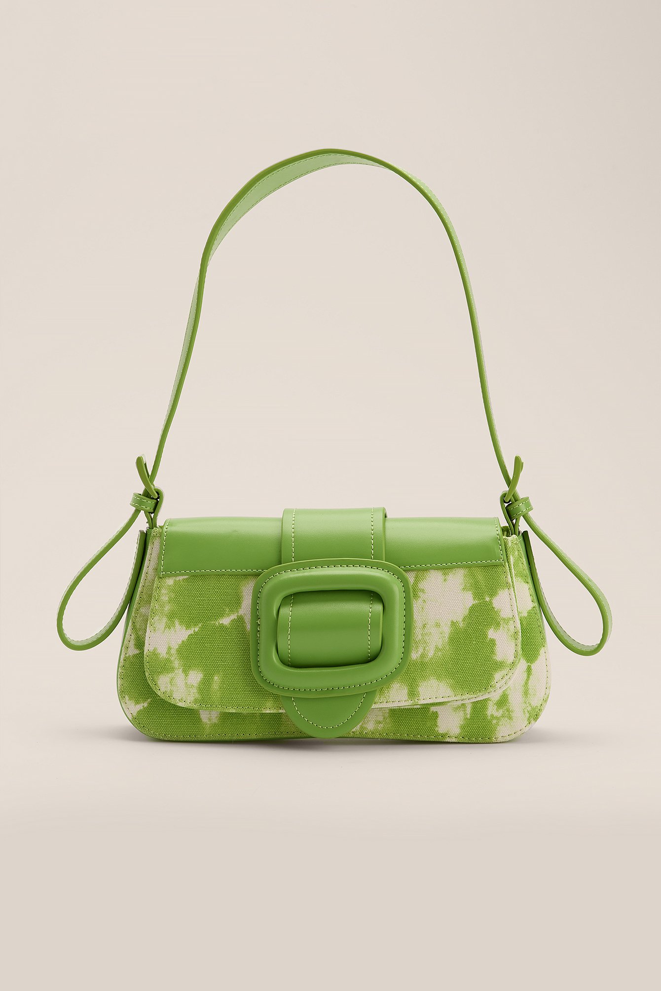 NA-KD Green Micro Crossbody Compartment Bag Womens Bags Shoulder bags 