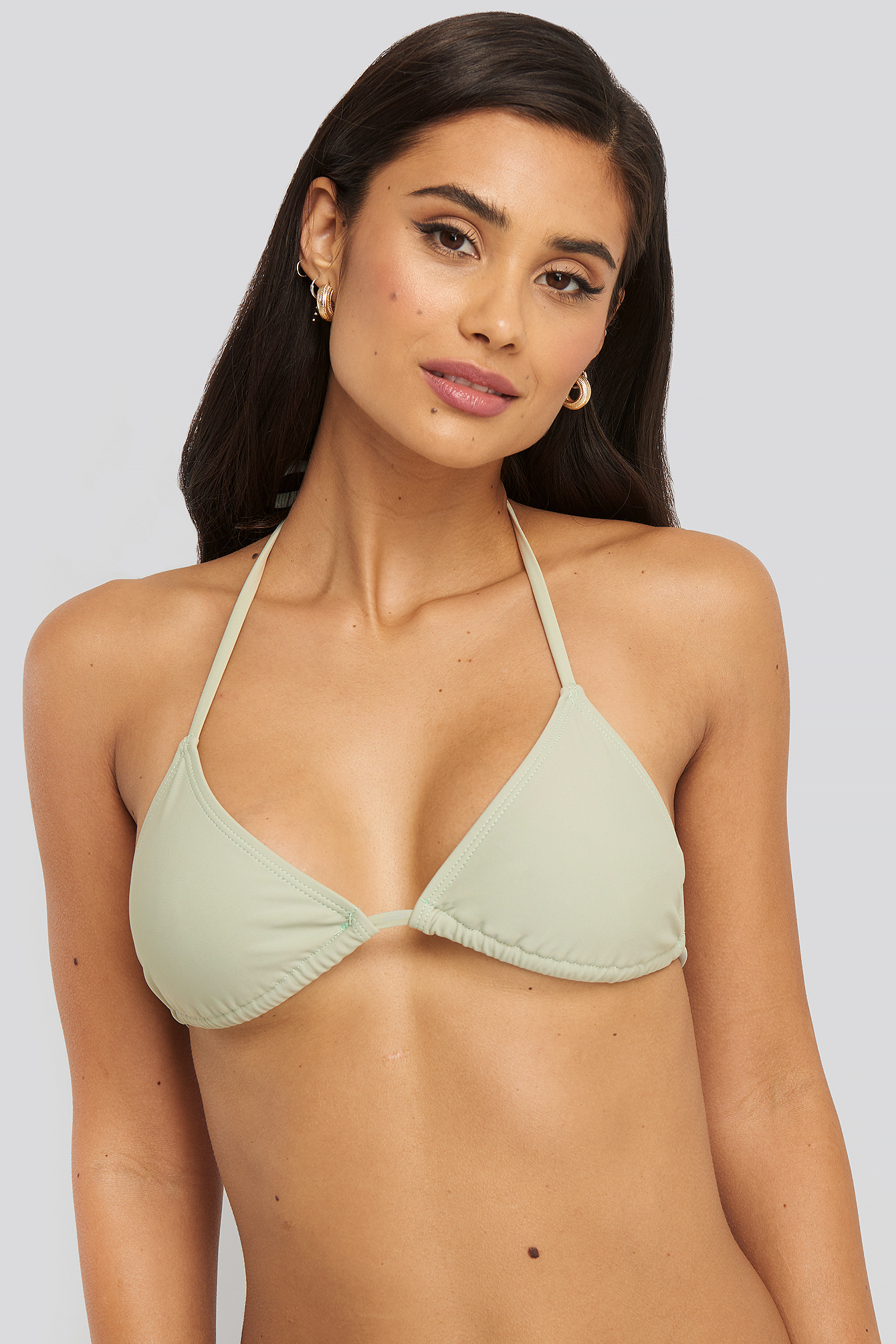 Triangle Bikini Top Dusty Green