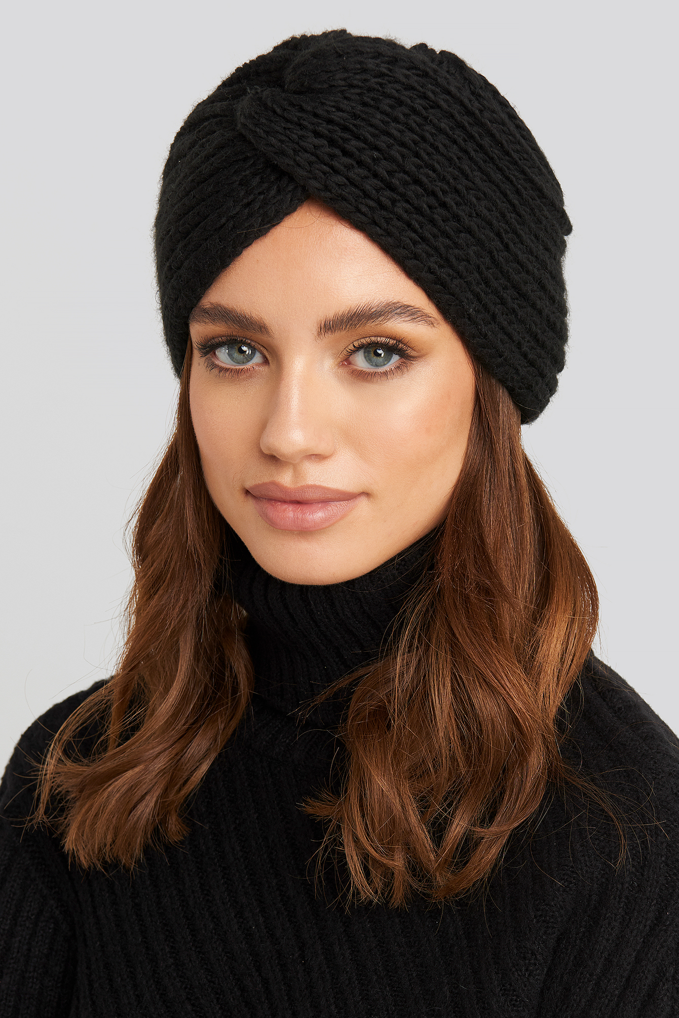 Turban Beanie Black