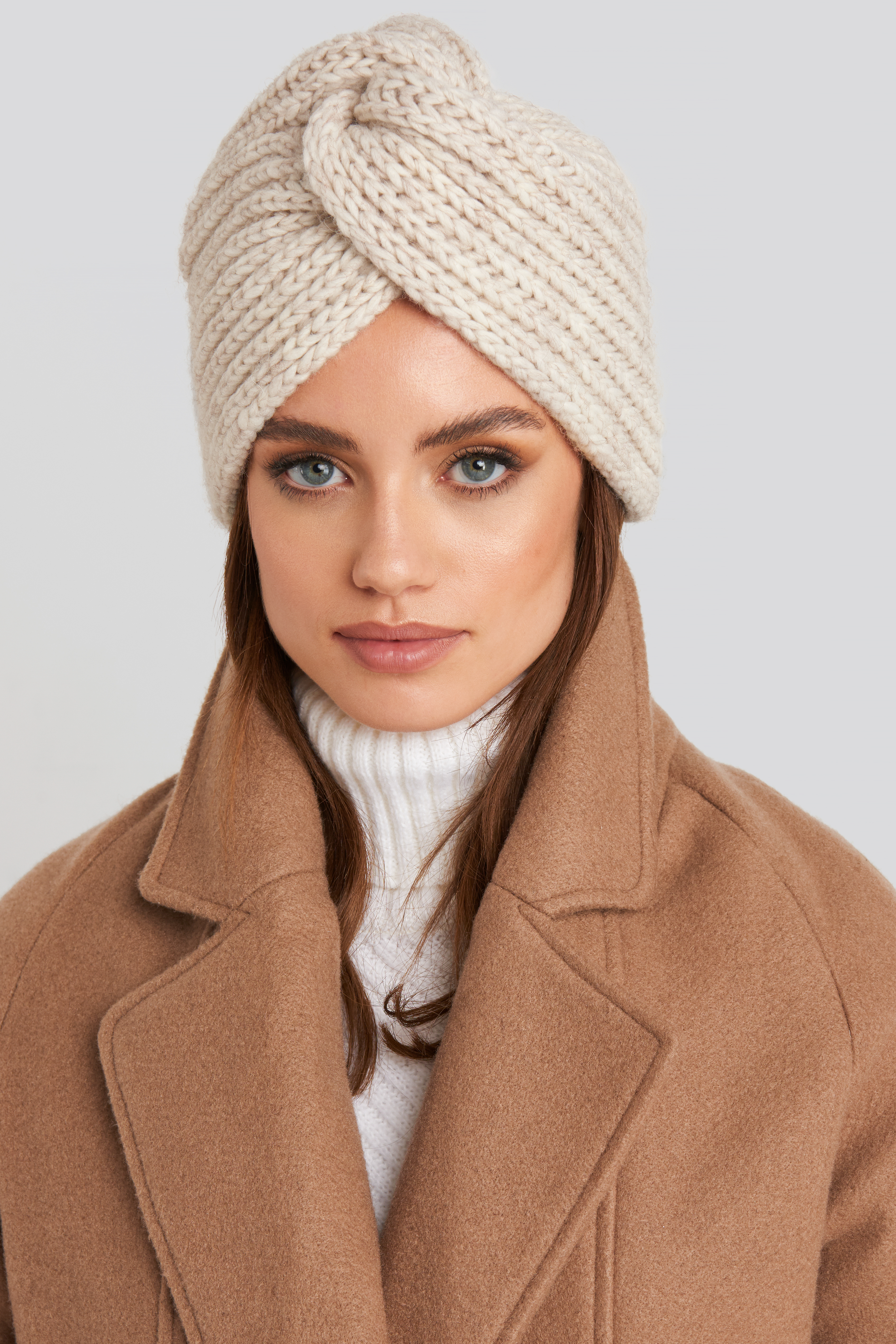 Turban Beanie Light Beige