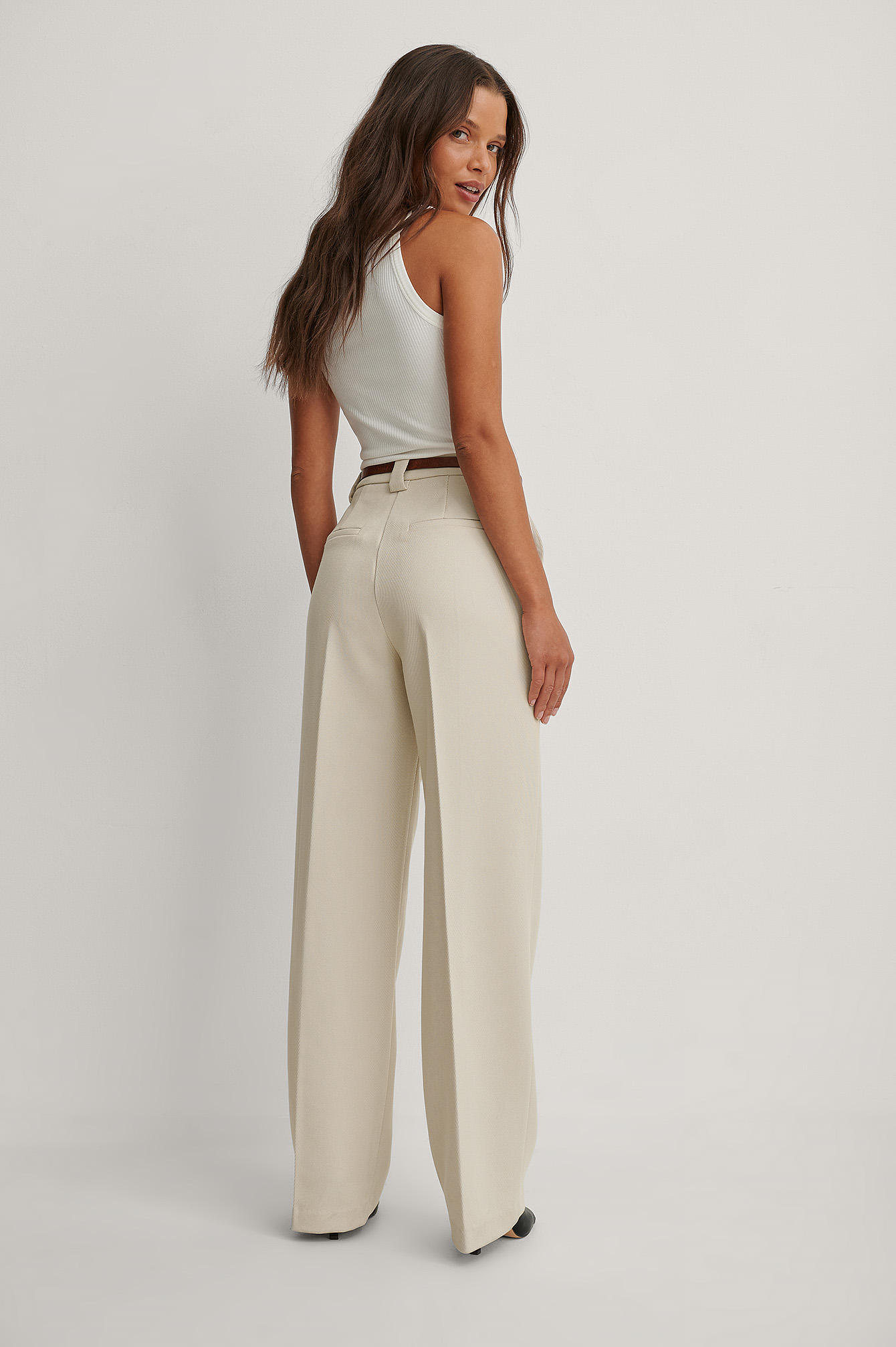 Wide Leg Trousers | Women's Embroidered 